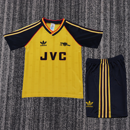 1988/1990 Retro Arsenal Away Football Shirt Kids Size 1:1 Thai Quality