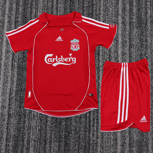 2006/2008 Retro Liverpool Home Football Shirt Kids Size 1:1 Thai Quality