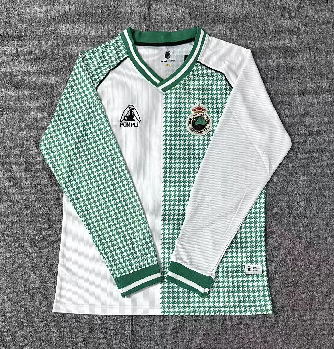 2026/2027 Long Sleeve Racing de Santander Football Shirt 1:1 Thai Quality