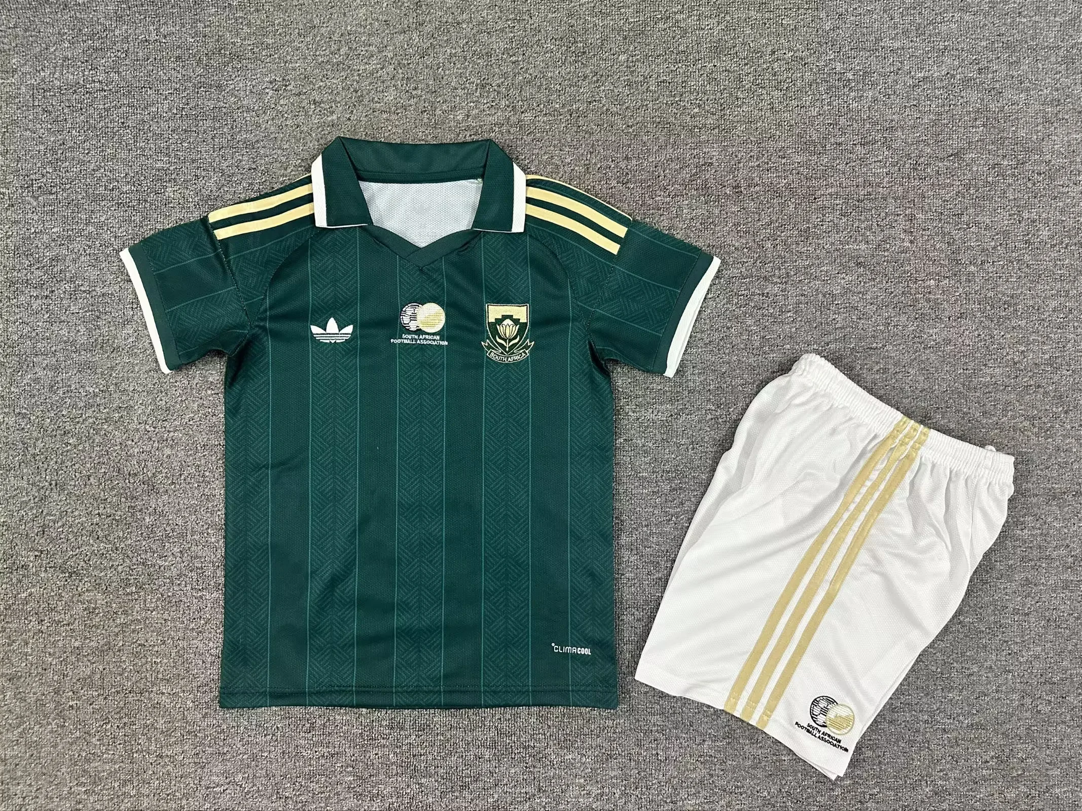 2026 South Africa Away Football Shirt Kids Size 1:1 Thai Quality
