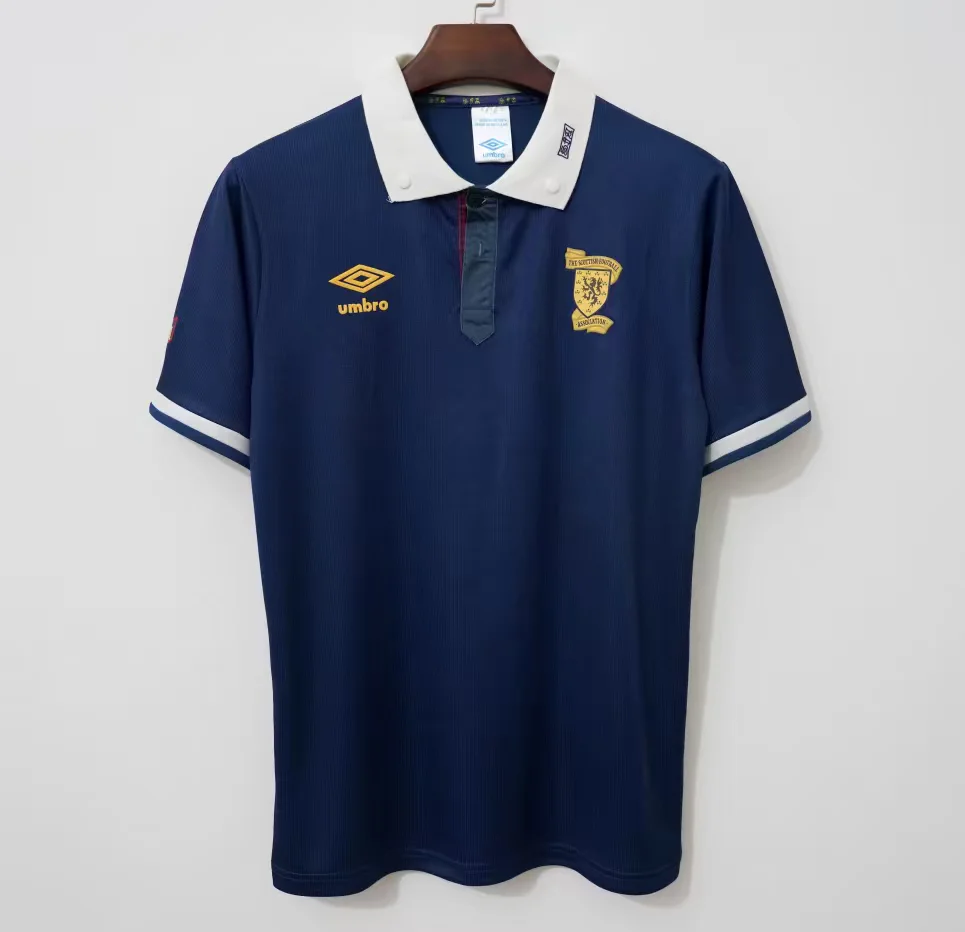 1988/1991 Retro Scotland Home Football Shirt 1:1 Thai Quality
