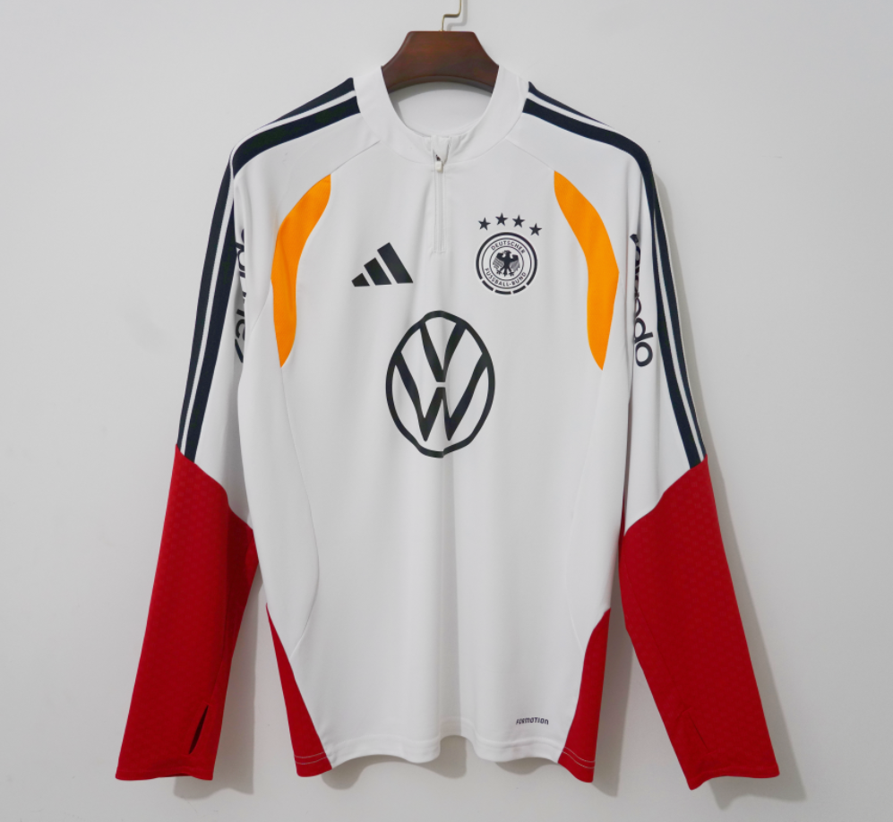 2026 Germany Half-Pull Jacket Football Shirt