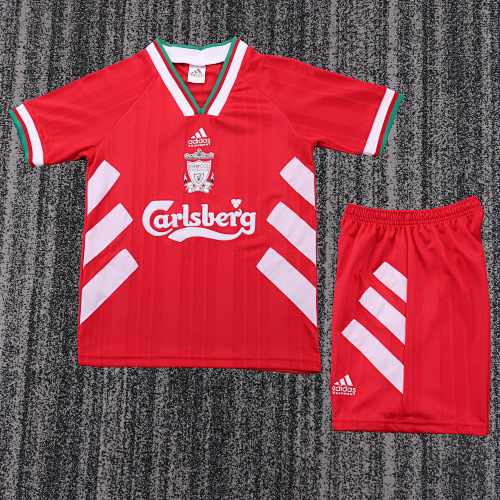 1993/1995 Retro Liverpool Home Football Shirt Kids Size 1:1 Thai Quality