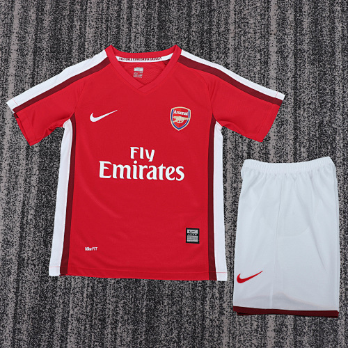 2008/2009 Retro Arsenal Home Football Shirt Kids Size 1:1 Thai Quality