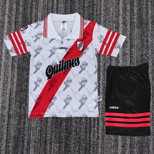 1996/1997 Retro River Plate Home Football Shirt Kids Size 1:1 Thai Quality