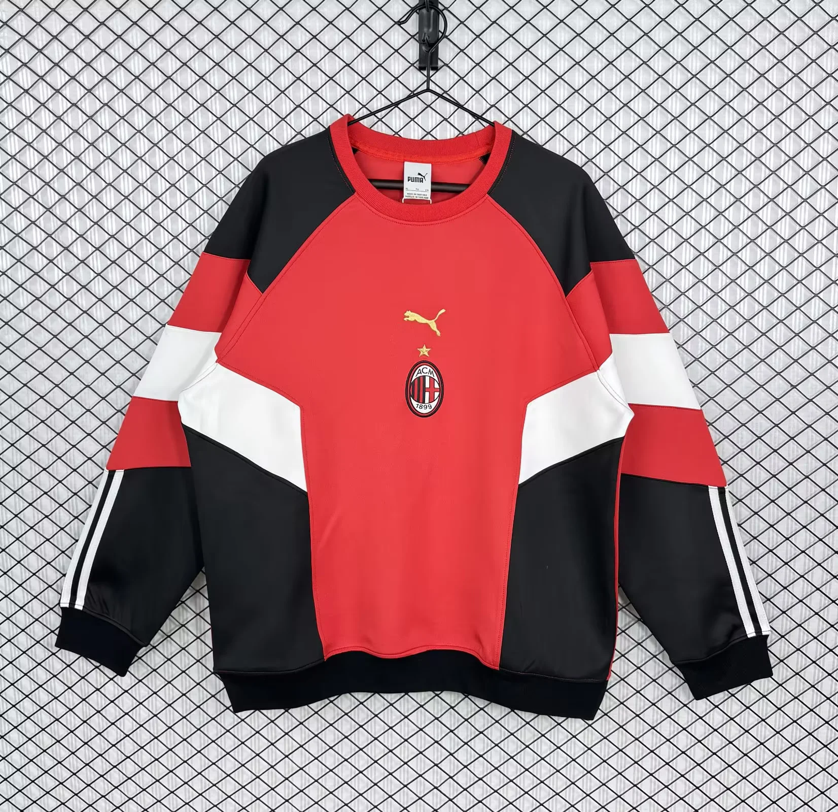 AC Milan Long Zipped Jacket Football Shirt