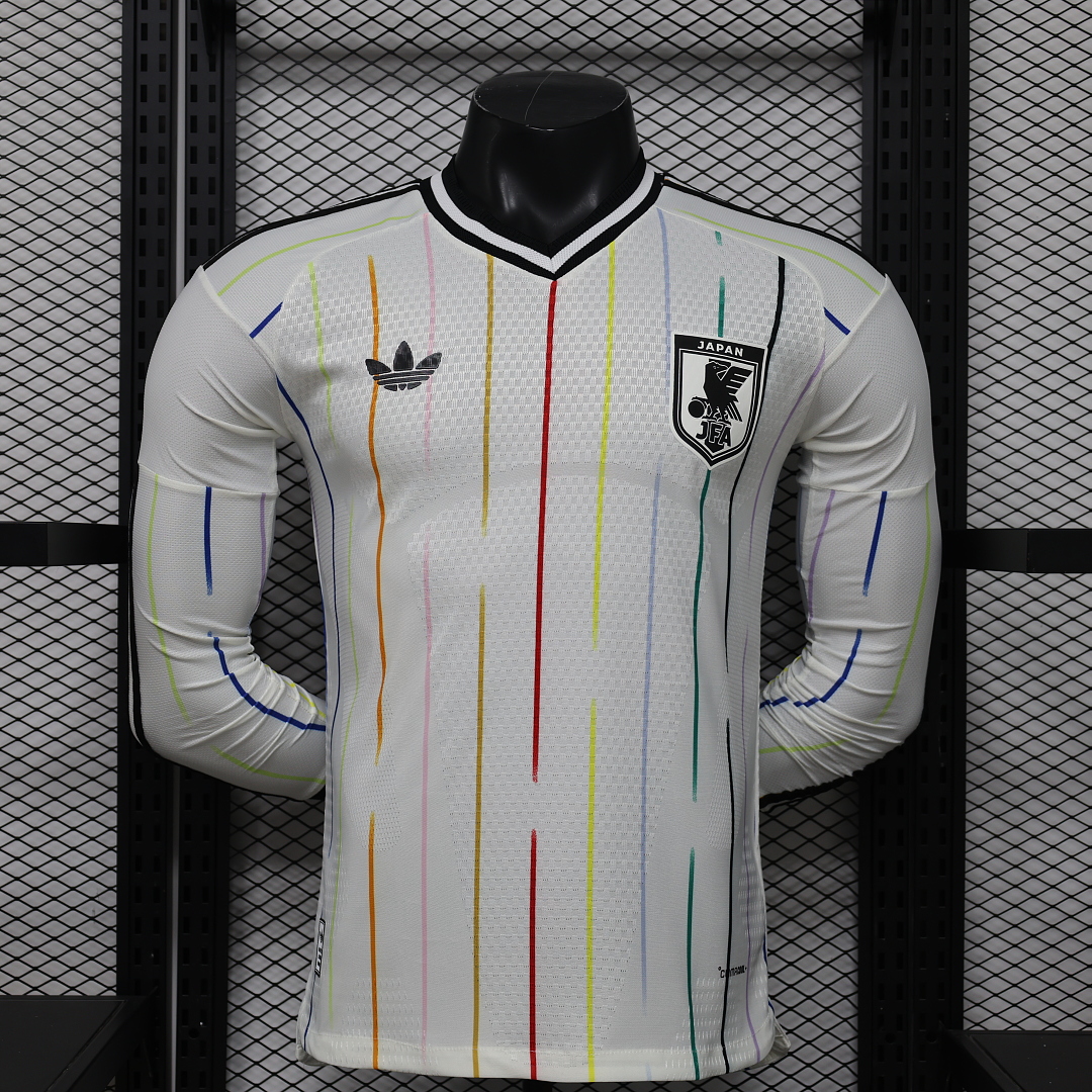2026 Long Sleeve Player Version Japan Away Football Shirt 1:1 Thai Quality