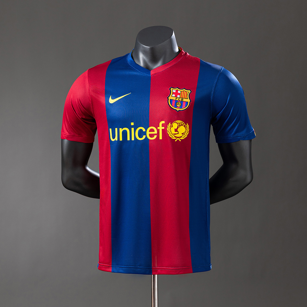 2006/2007 Retro Player Version Barcelona Home Football Shirt 1:1 Thai Quality