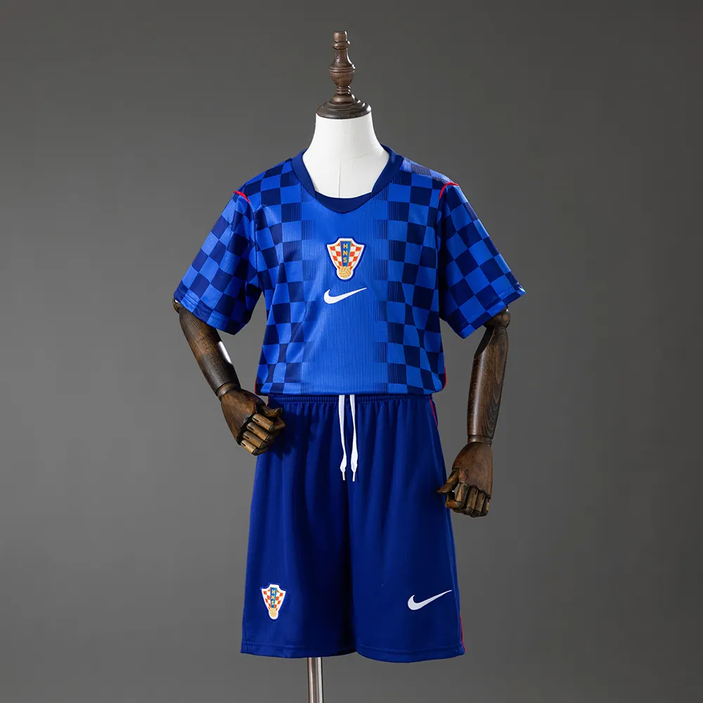2026 Croatia Away Football Shirt Kids Size 1:1 Thai Quality