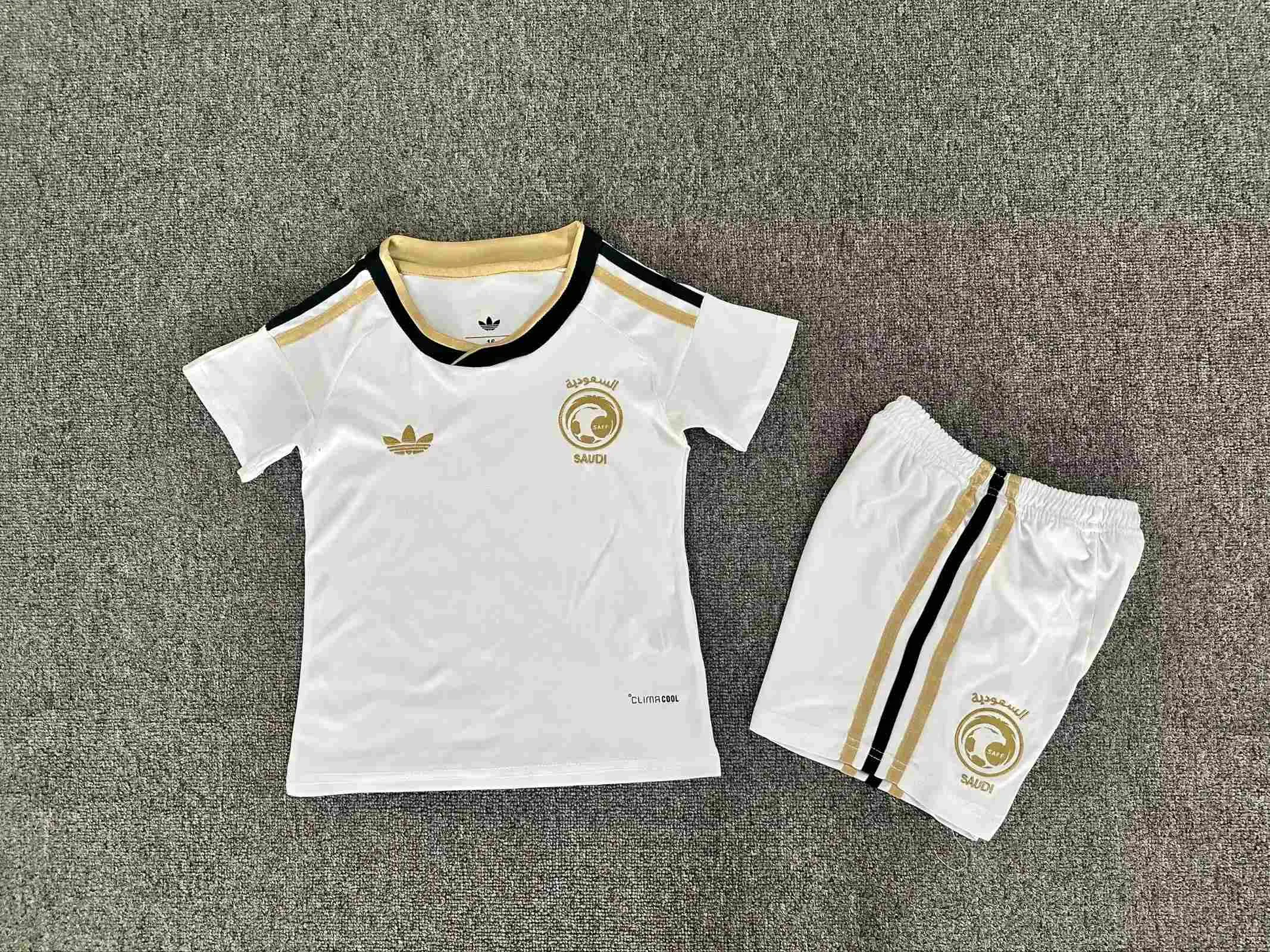 2026 Saudi Arabia Away Football Shirt Kids Size 1:1 Thai Quality