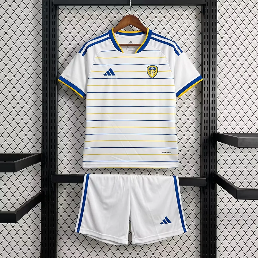 2026/2027 Leeds United Home Football Shirt Kids Size 1:1 Thai Quality