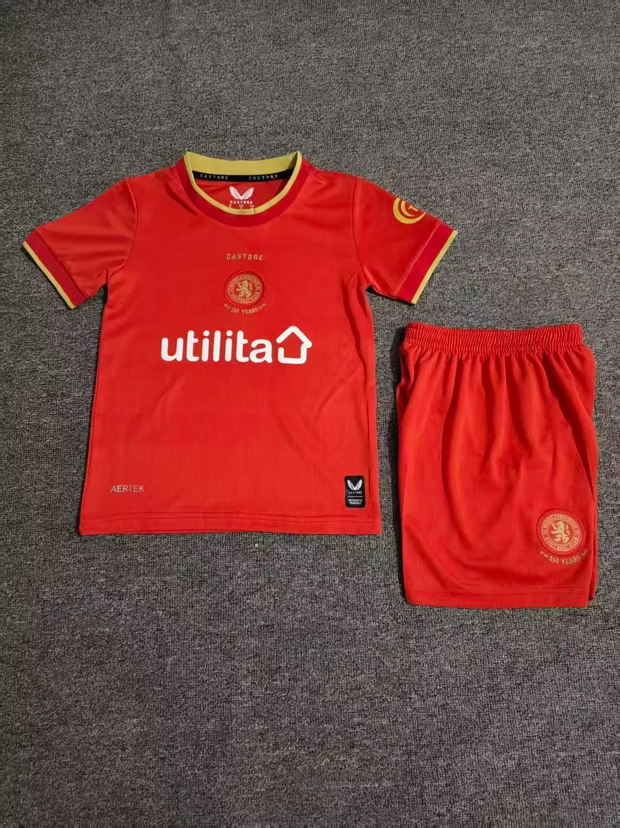 2026/2027 Middlesbrough Home Football Shirt Kids Size 1:1 Thai Quality
