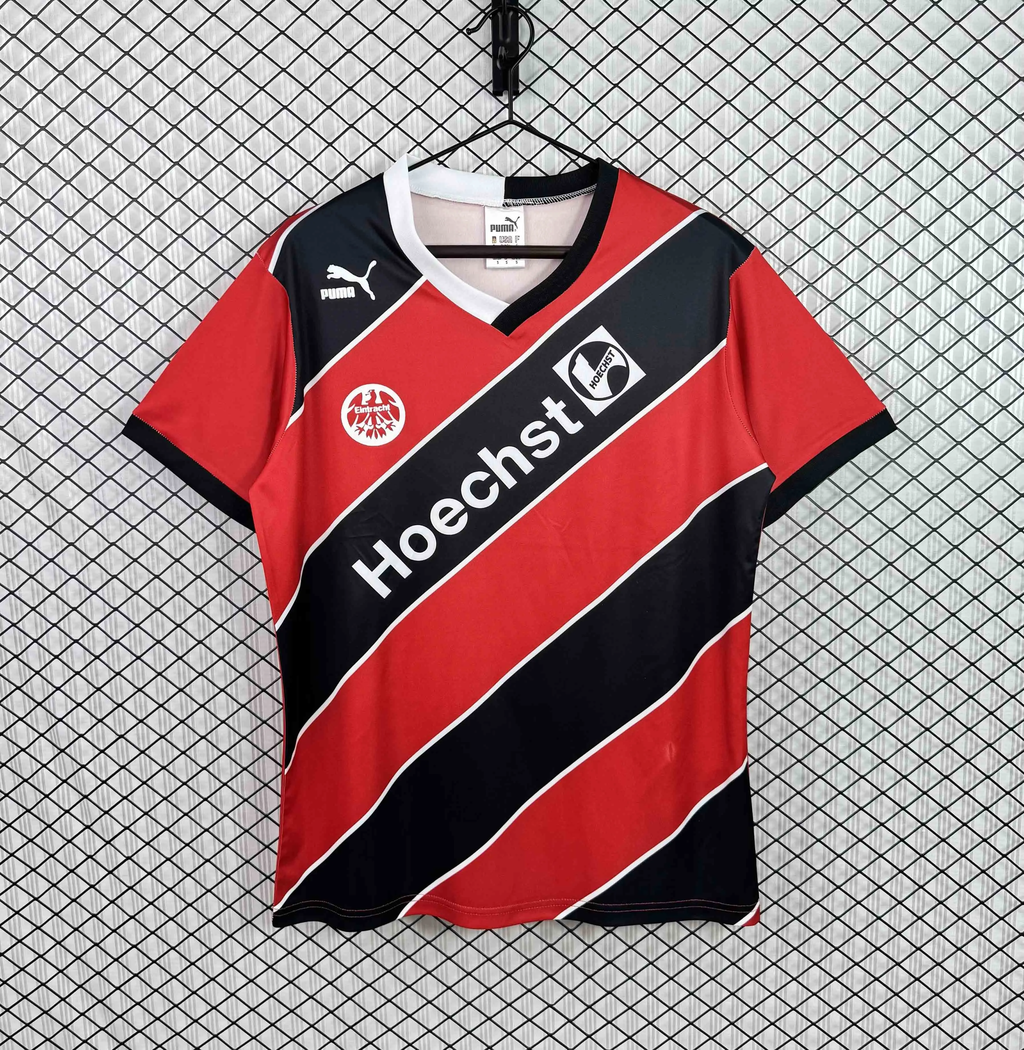 1987/1990 Retro Eintracht Frankfurt Home Football Shirt 1:1 Thai Quality