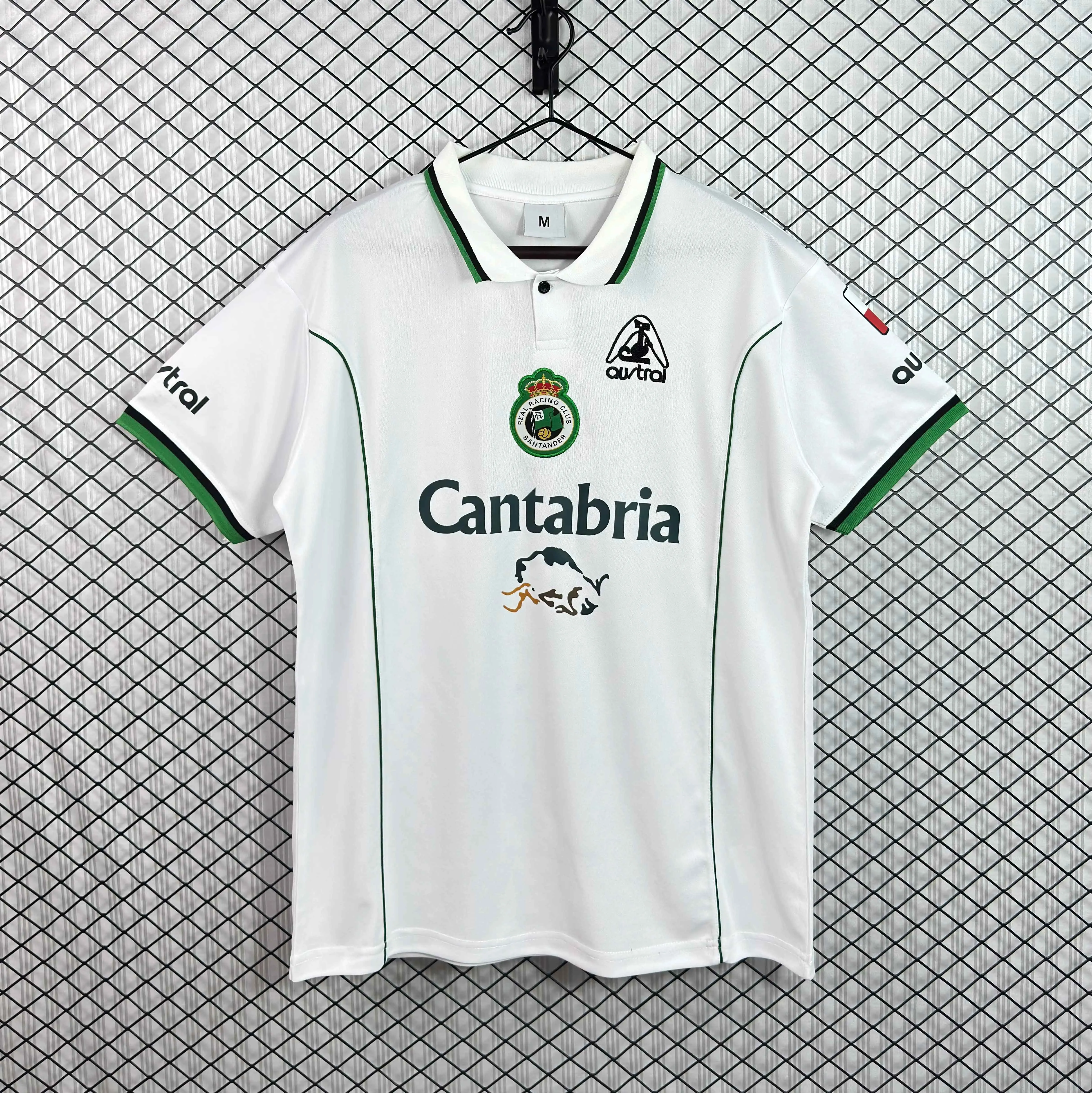 1998/2001 Retro Racing de Santander Home Football Shirt 1:1 Thai Quality