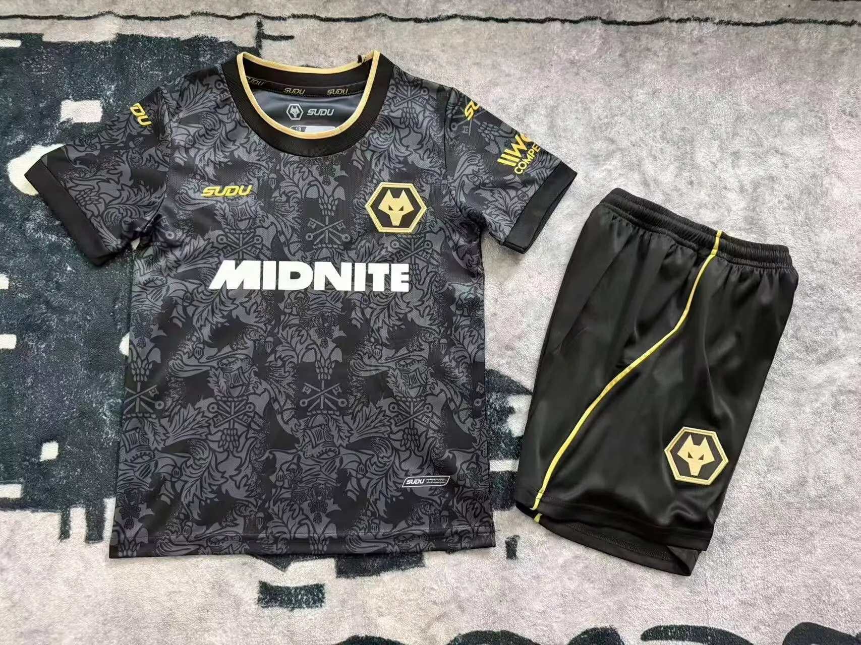 2026/2027 Wolverhampton Third Away Football Shirt Kids Size 1:1 Thai Quality