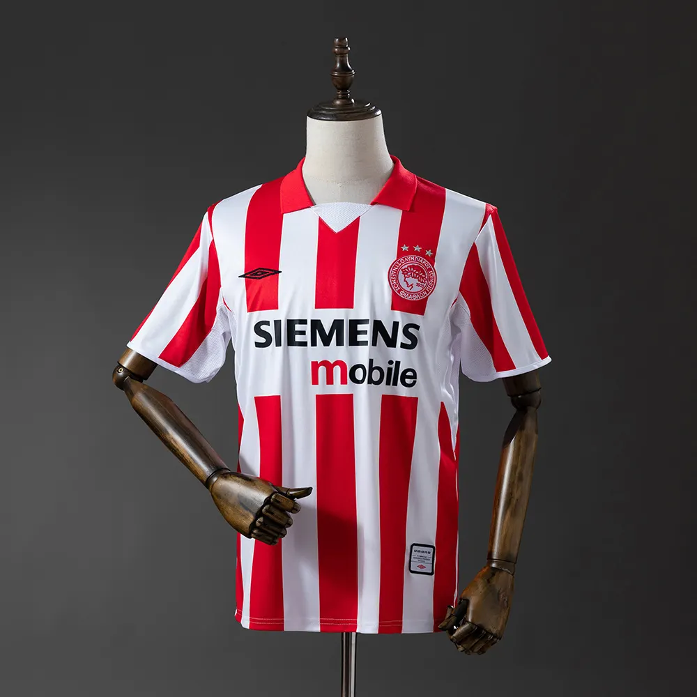 2004/2005 Retro Olympiakos B Home Football Shirt 1:1 Thai Quality