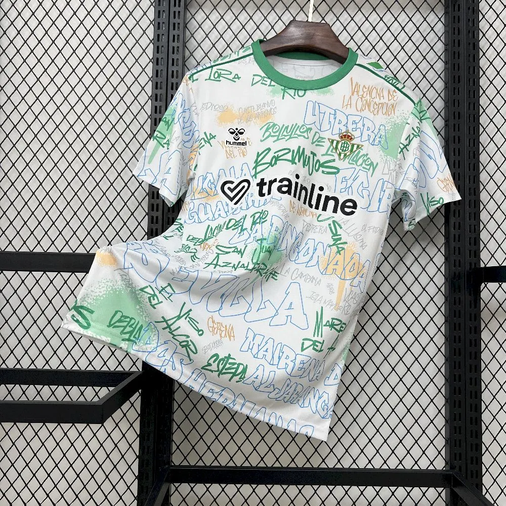 2025/2026 Real Betis Pre-Game Football Shirt 1:1 Thai Quality