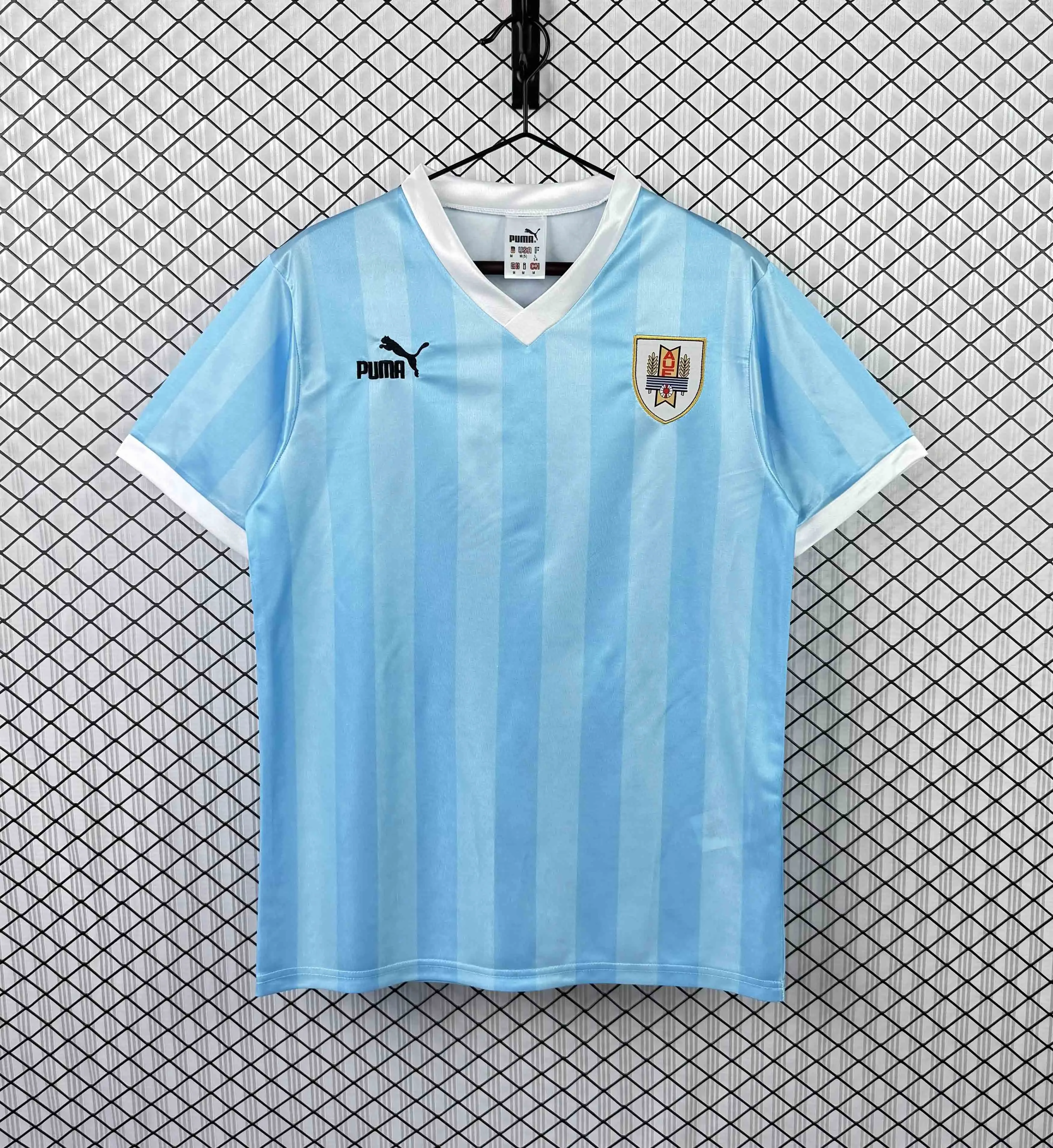 1990 Retro Uruguay Home Football Shirt 1:1 Thai Quality