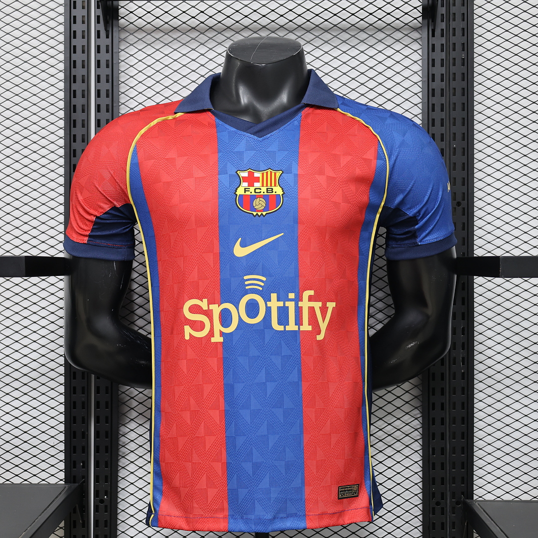 2026/2027 Retro Player Version Barcelona Football Shirt 1:1 Thai Quality