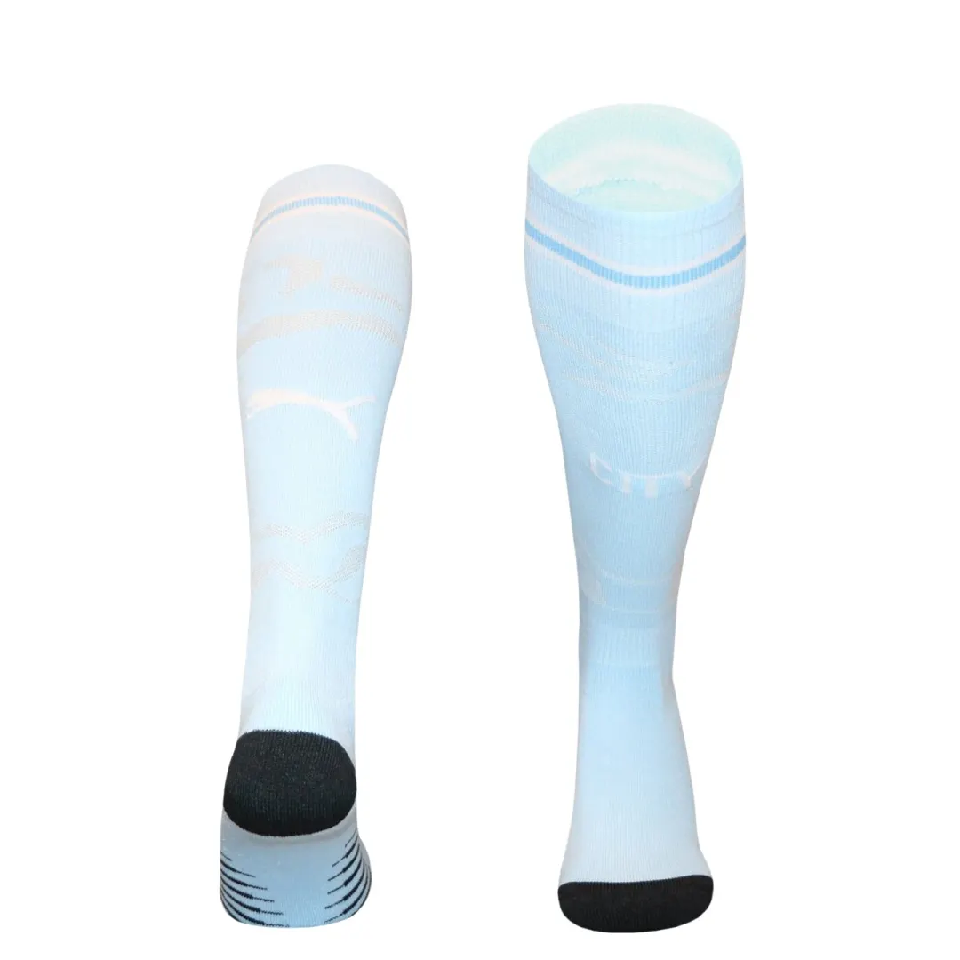 2026/2027 Manchester City Home Football Socks 1:1 Thai Quality