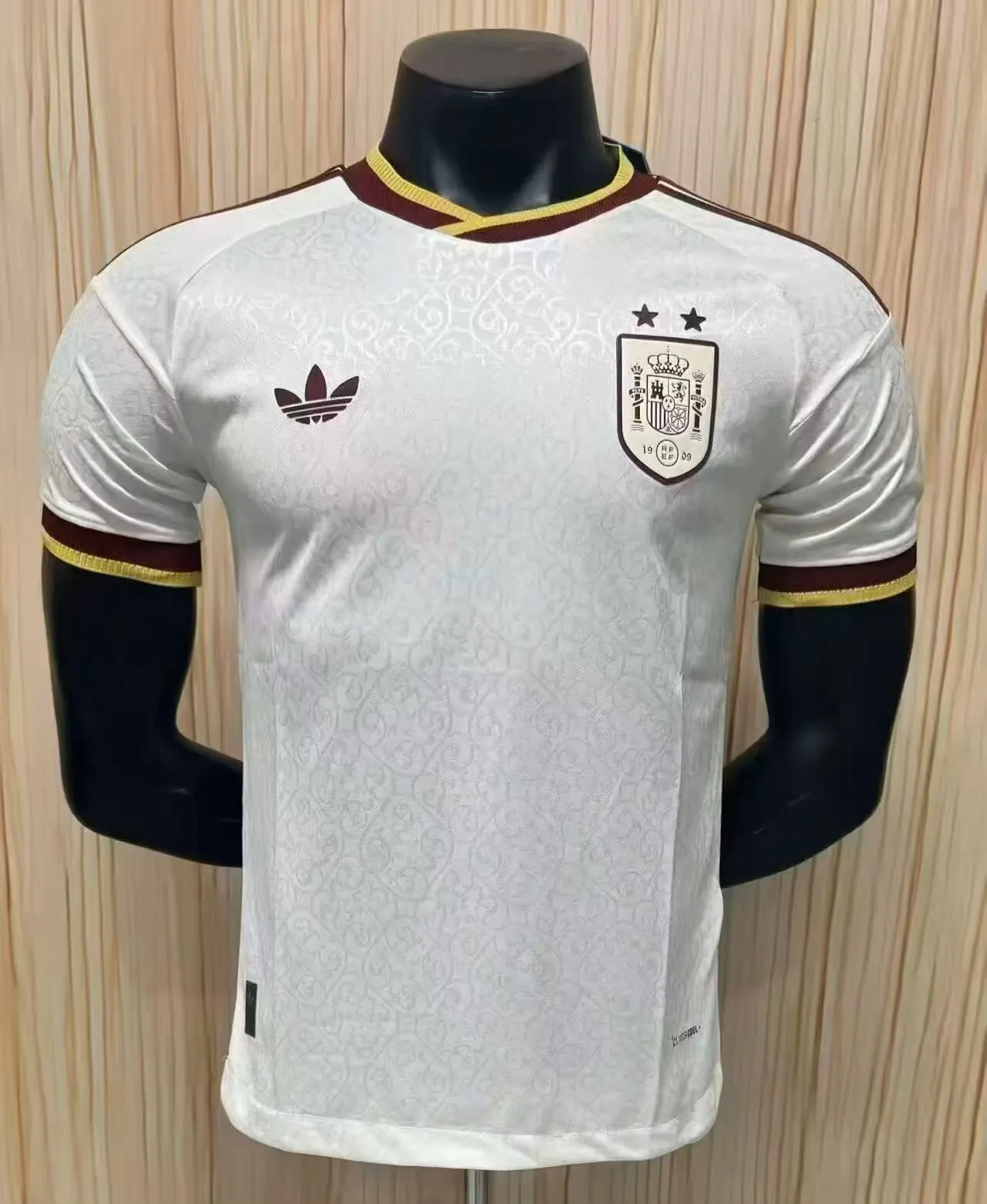 2 Stars 2026 Player Version Spain Away Football Shirt 1:1 Thai Quality