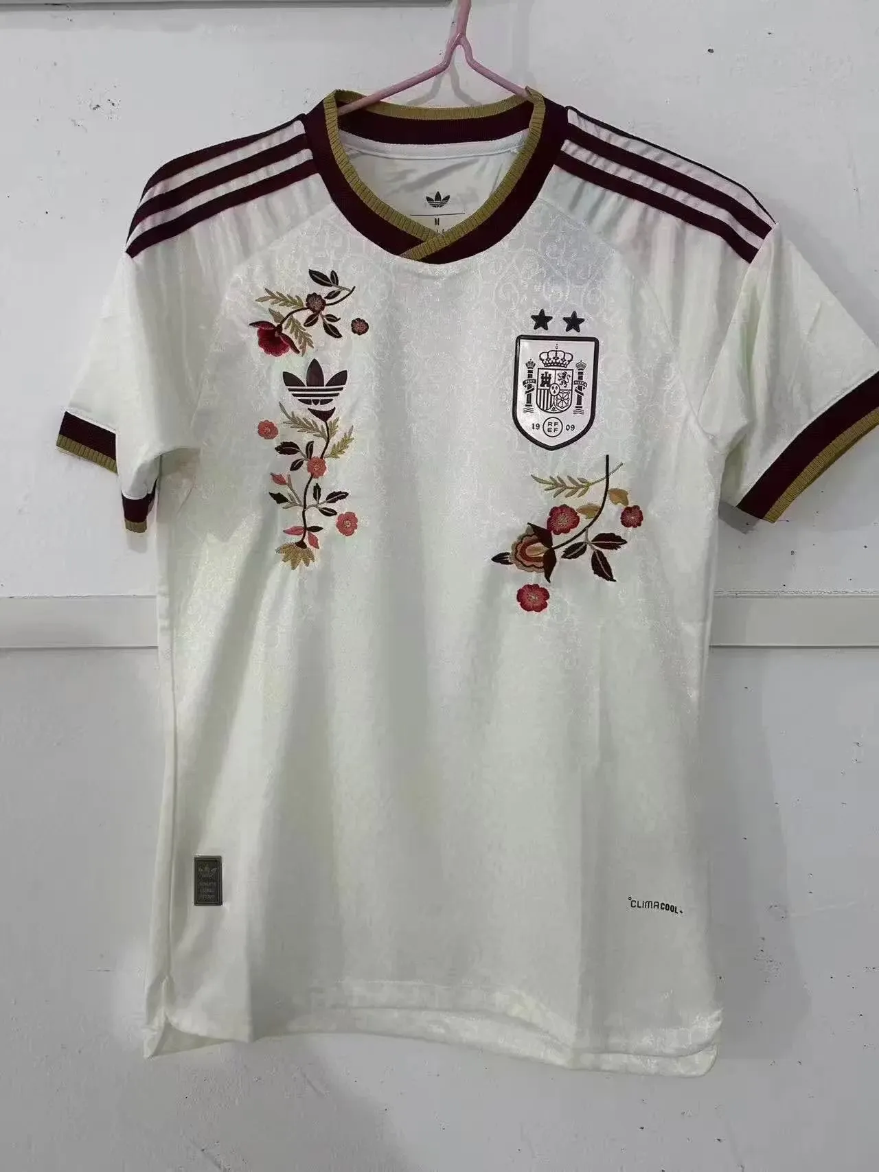 2 Stars 2026 Player Version Spain Away Embroidery Football Shirt
