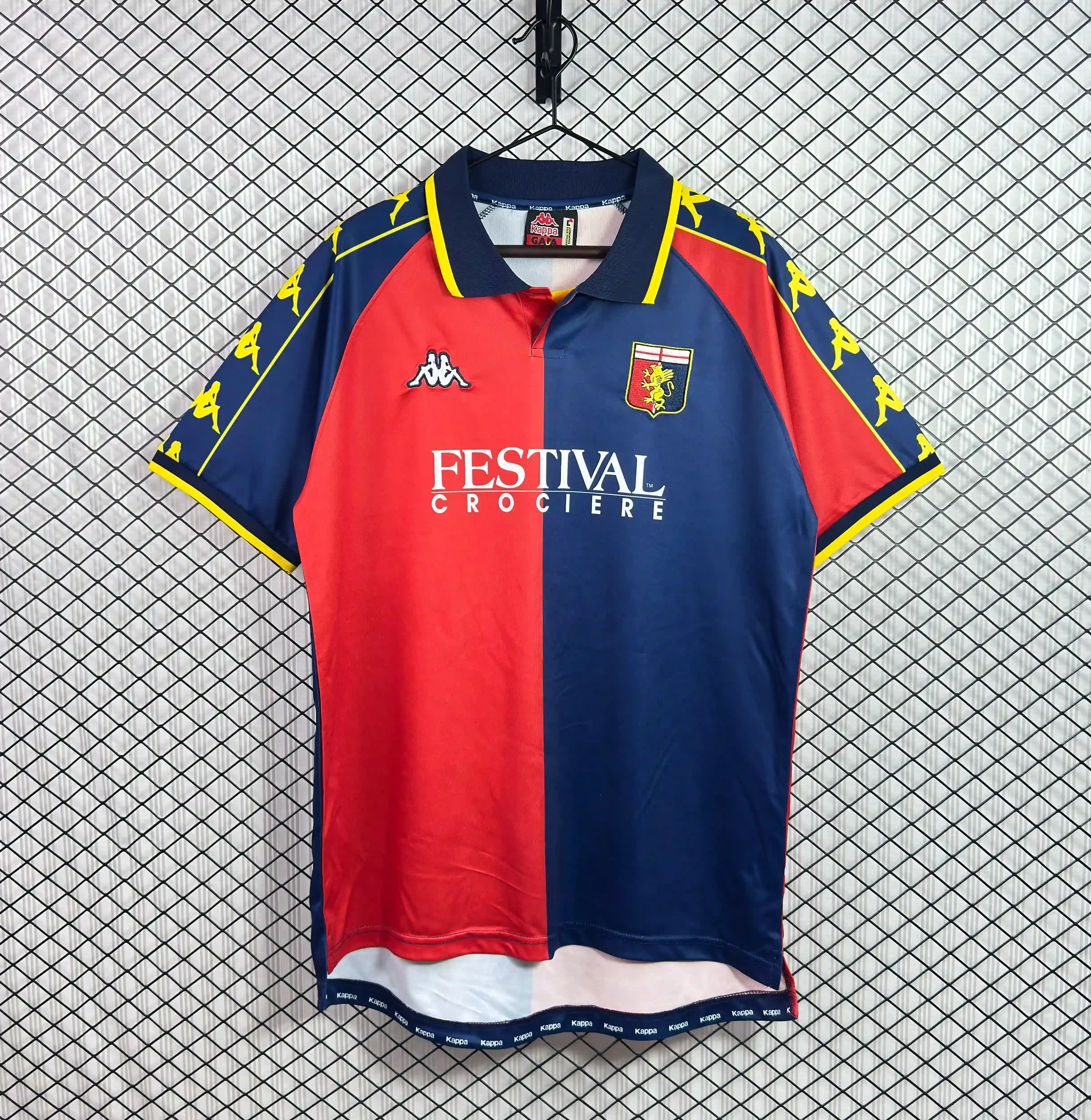 1999/2000 Retro Genoa Home Football Shirt 1:1 Thai Quality