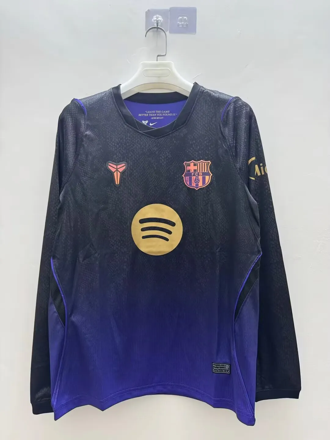 2026/2027 Long Sleeve Barcelona Away Football Shirt 1:1 Thai Quality