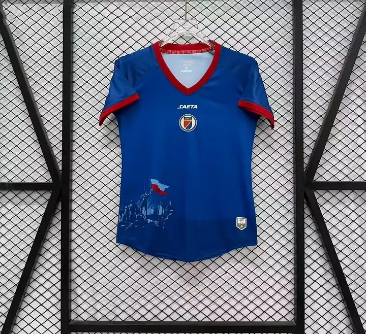 2026 Haiti Home Women Football Shirt 1:1 Thai Quality