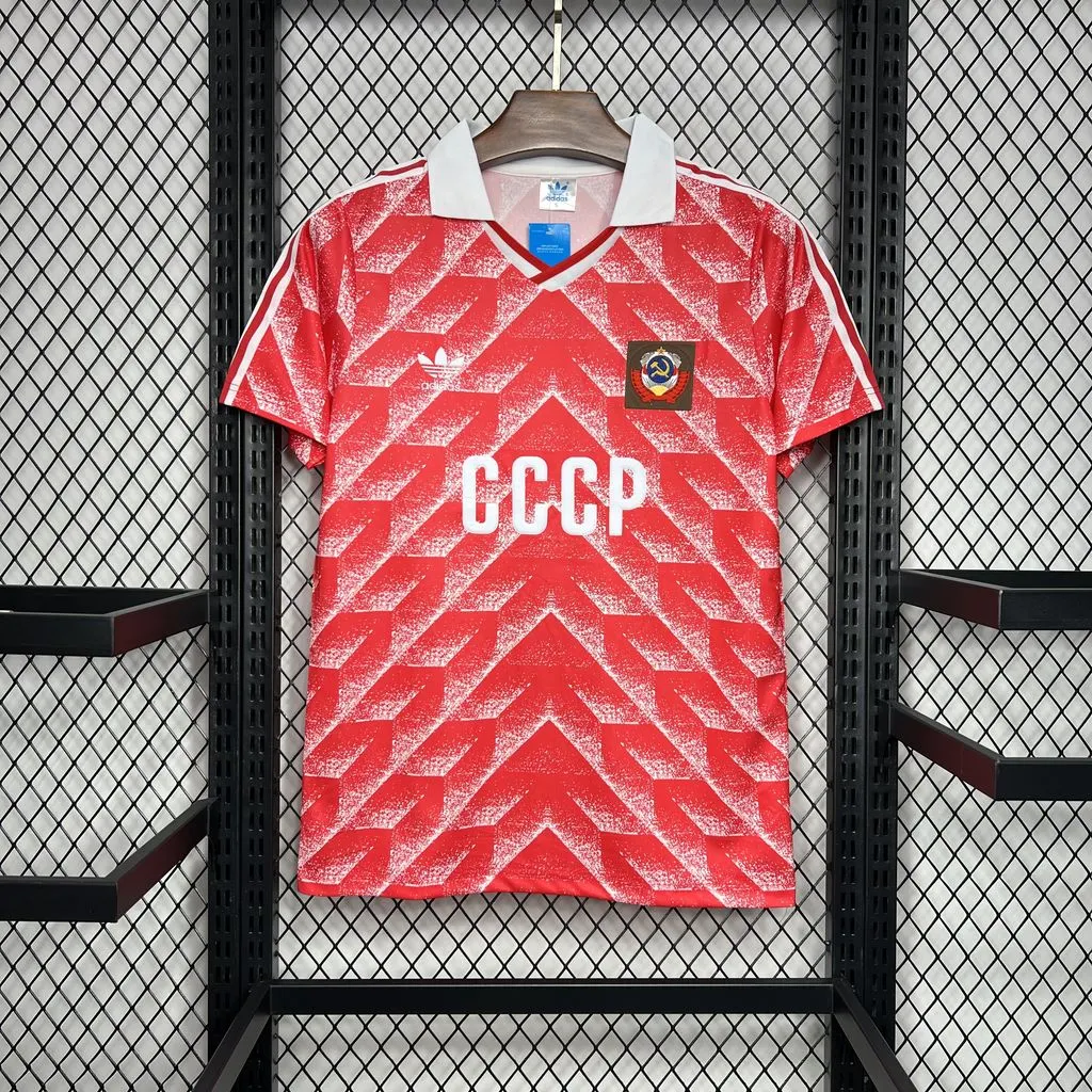 1987/1988 Retro Soviet Union Home Football Shirt 1:1 Thai Quality