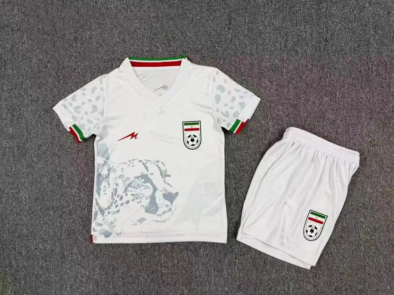 2026 Iran Home Football Kids Size1:1 Thai Quality