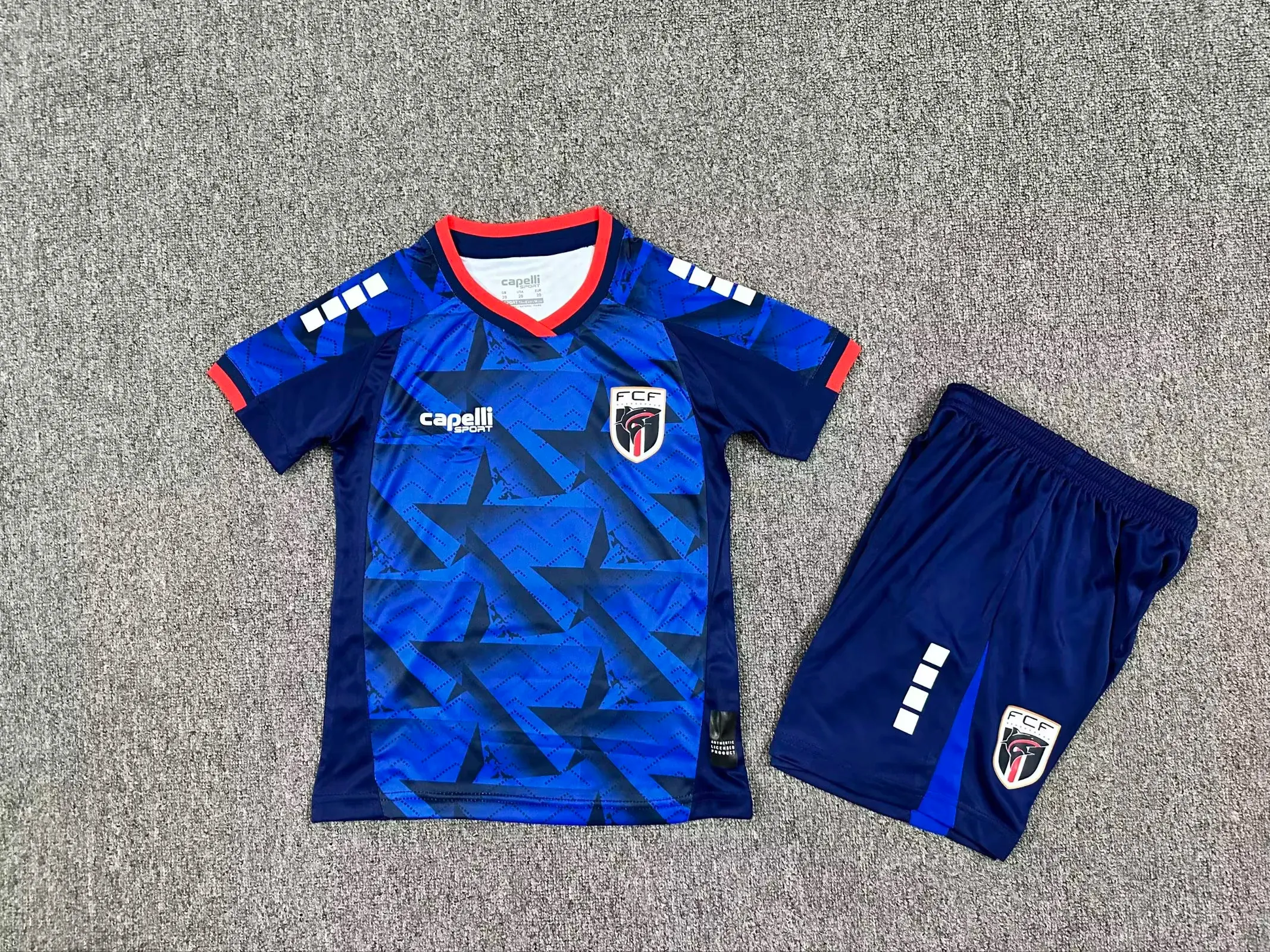 2026 Cape Verde Home Football Shirt Kids Size 1:1 Thai Quality