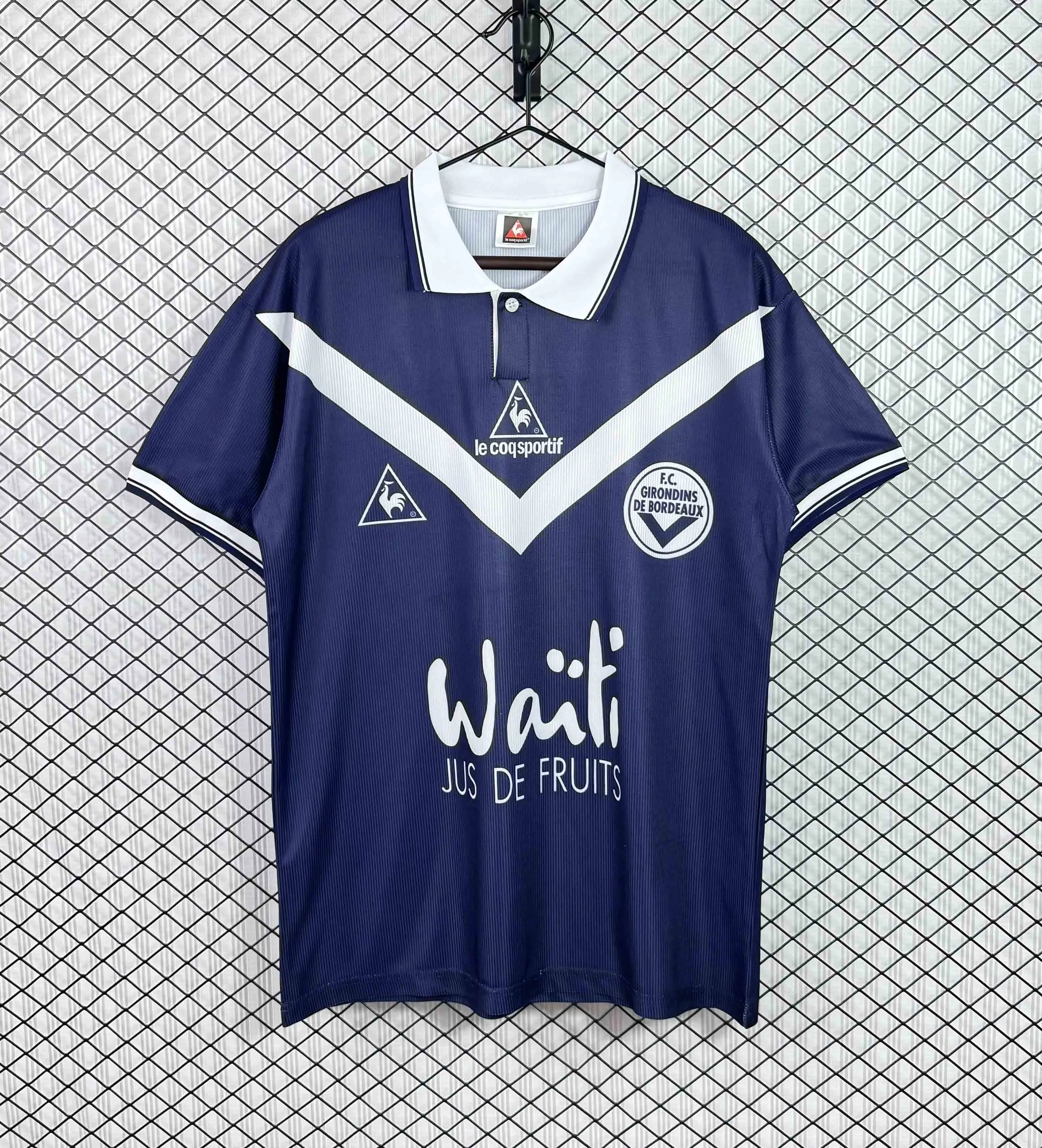 1998/1999 Retro Bordeaux Home Football Shirt 1:1 Thai Quality