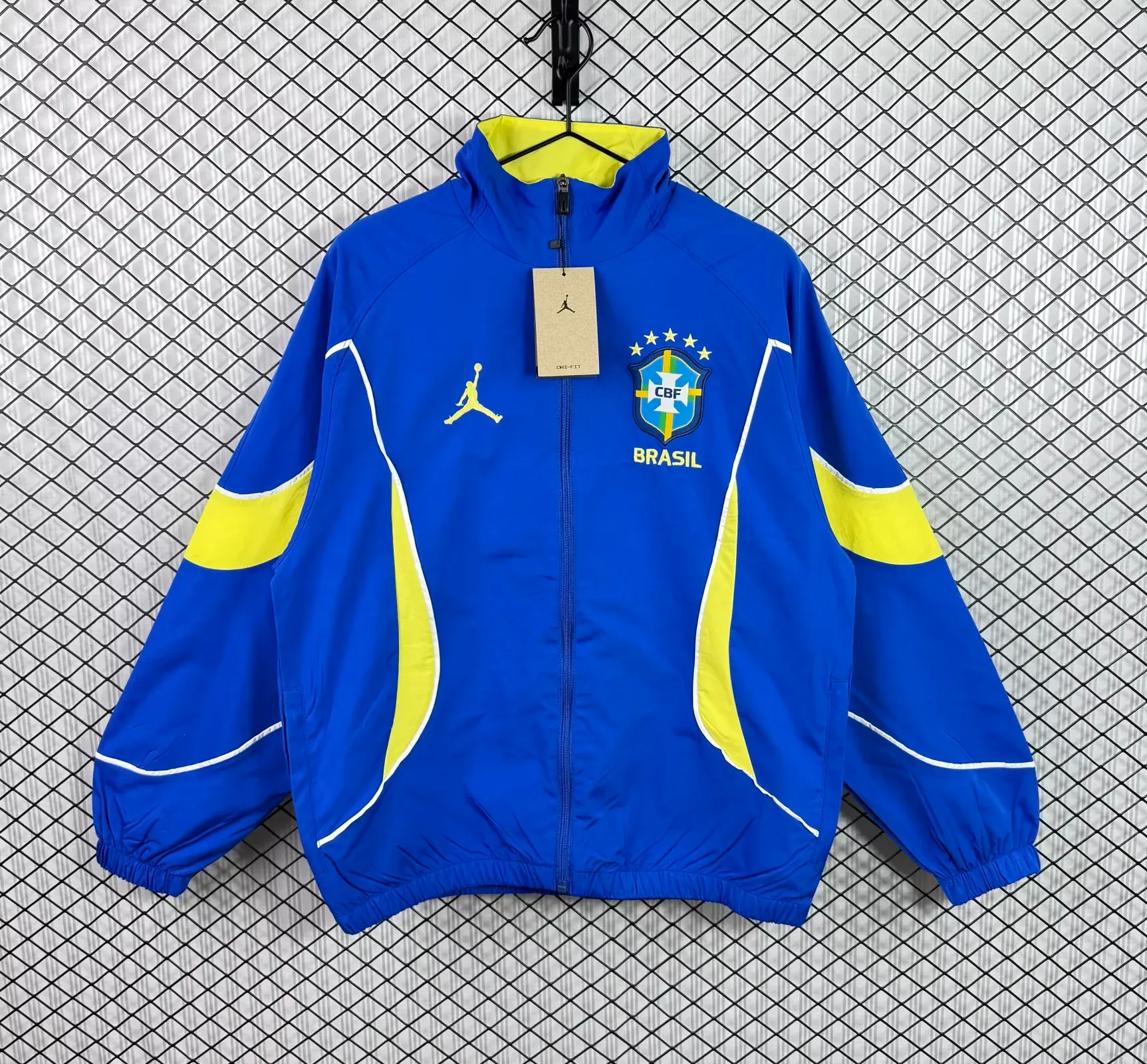 2026/2027 Retro Brazil Windbreaker Football Shirt