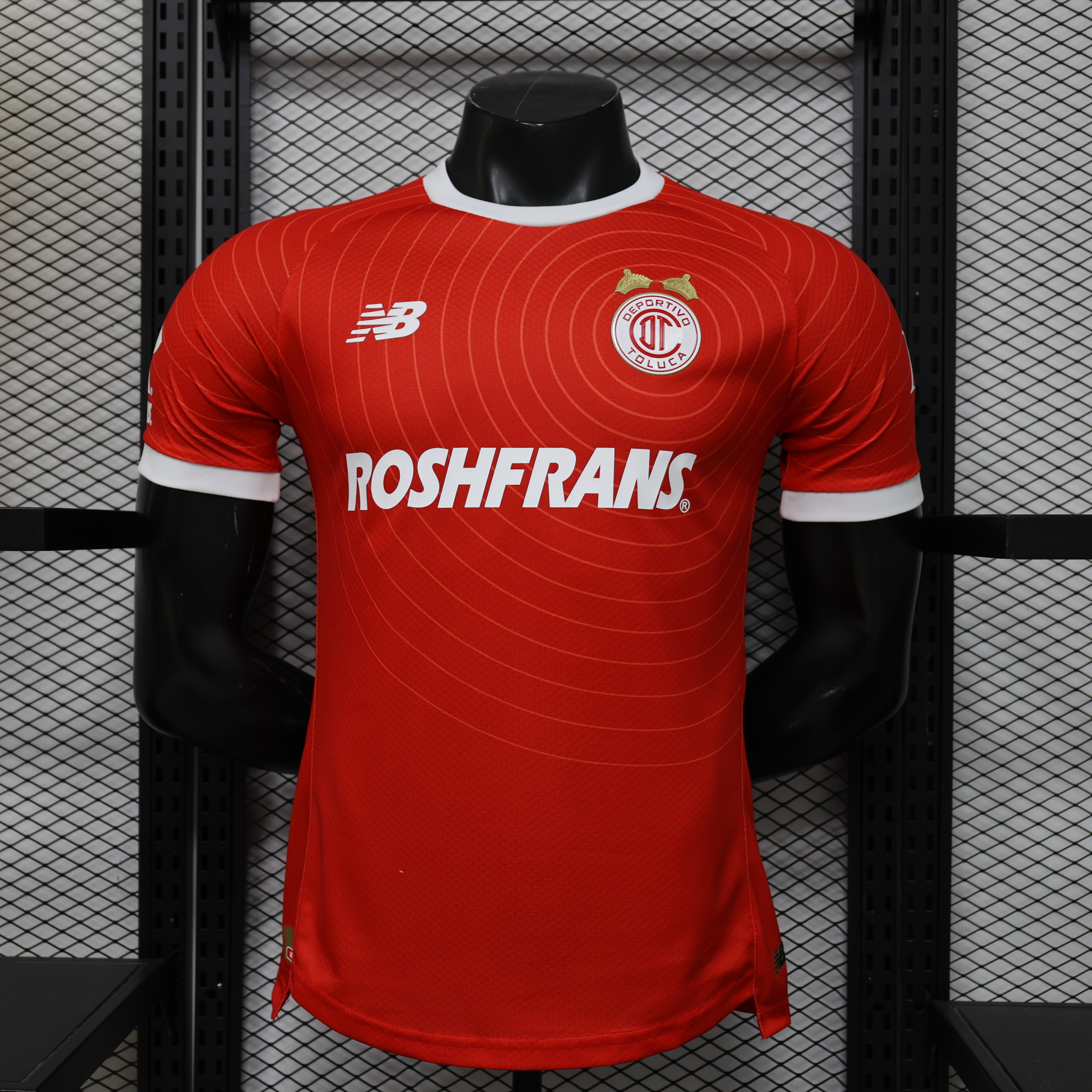 2025/2026 Player Version Toluca Home Football Shirt 1:1 Thai Quality