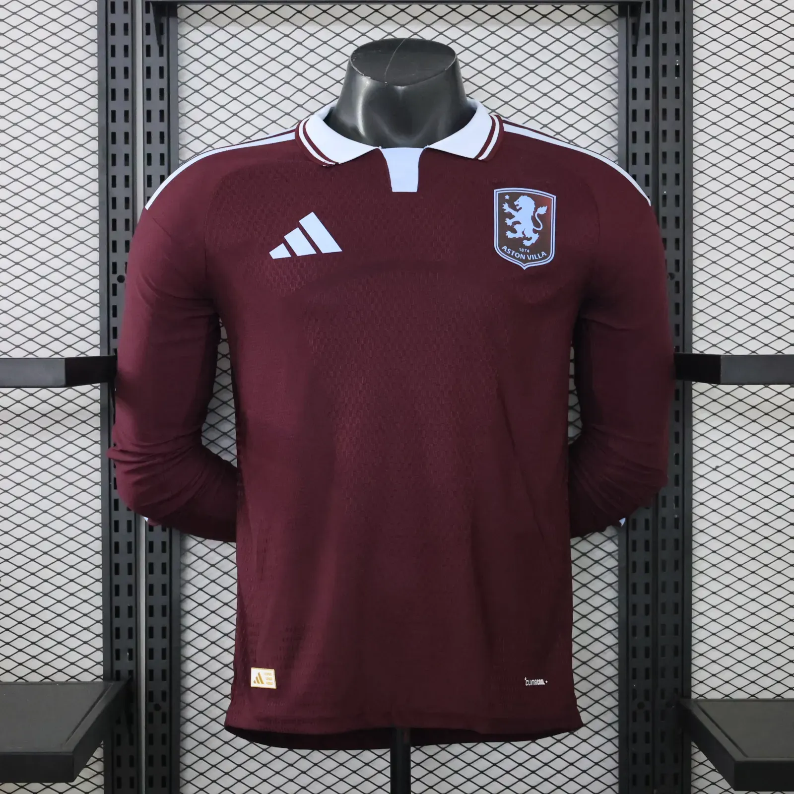 2026/2027 Player Version Long Sleeve Aston Villa Home Football Shirt 1:1 Thai Quality