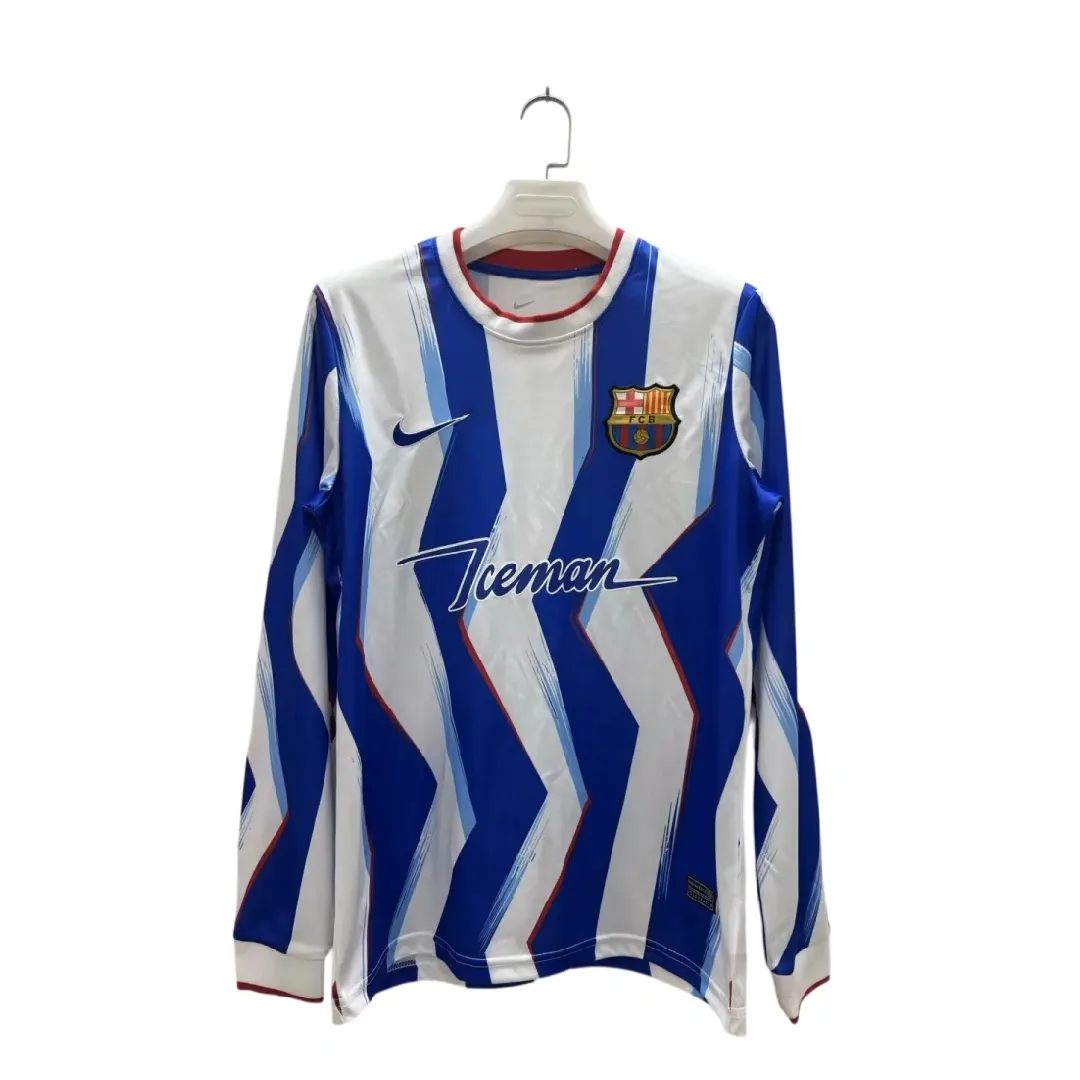 2026/2027 Long Sleeve Barcelona Special Edition Football Shirt 1:1 Thai Quality