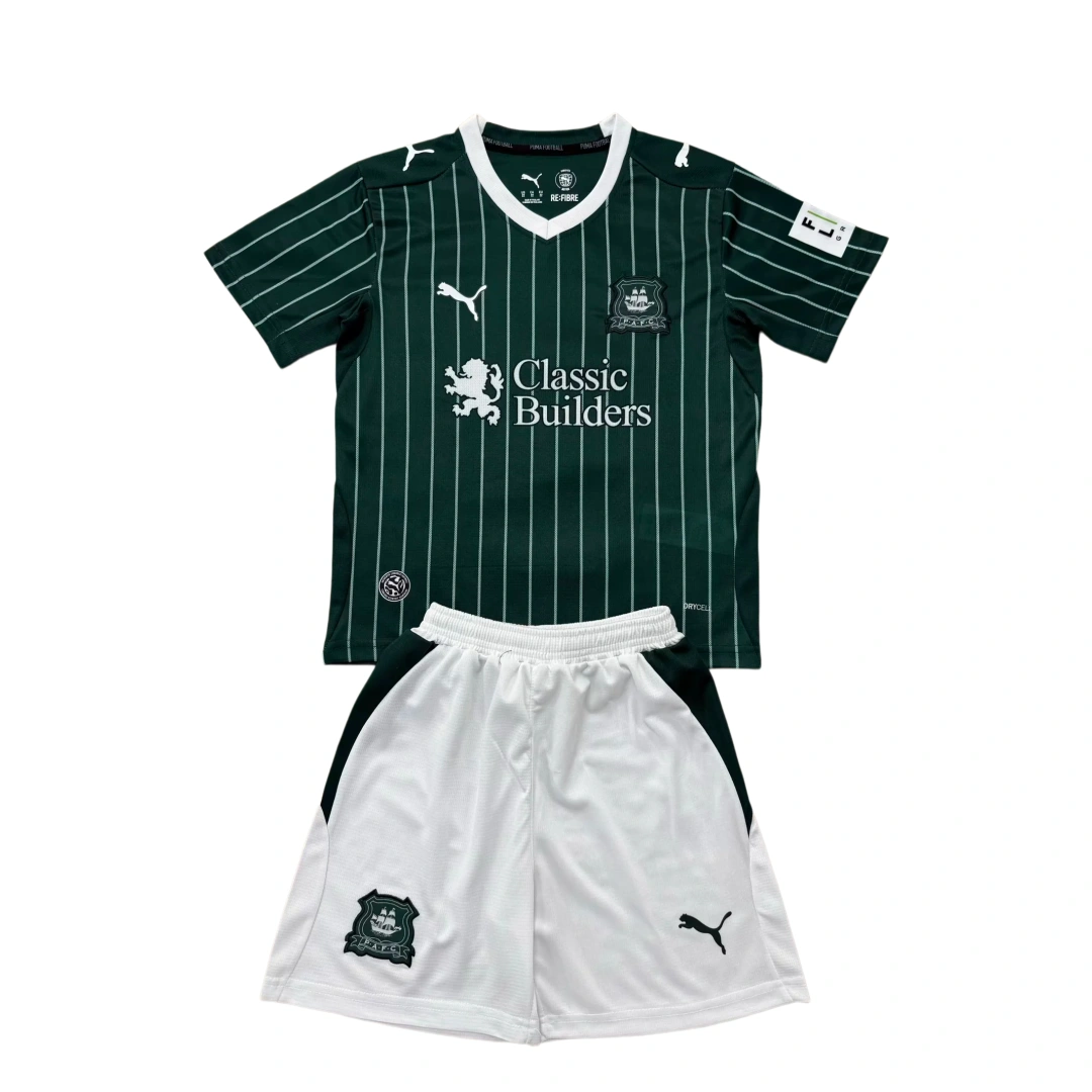2026/2027 Plymouth Argyle Home Football Shirt Kids Size 1:1 Thai Quality