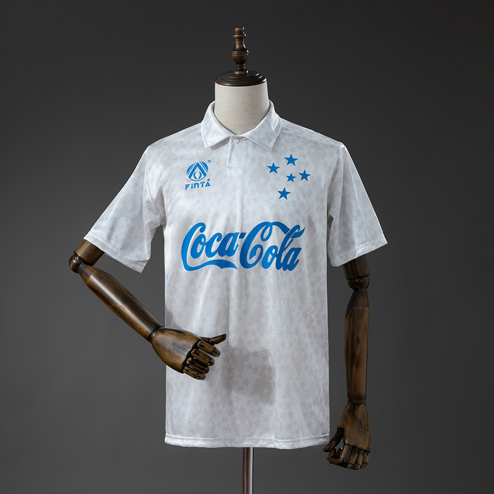 1993/1994 Retro Cruzeiro Away Football Shirt 1:1 Thai Quality
