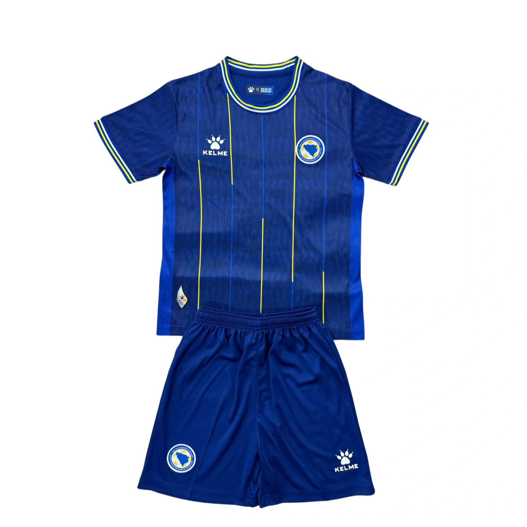 2026 Bosnia-Herzegovina Home Football Shirt Kids Size 1:1 Thai Quality