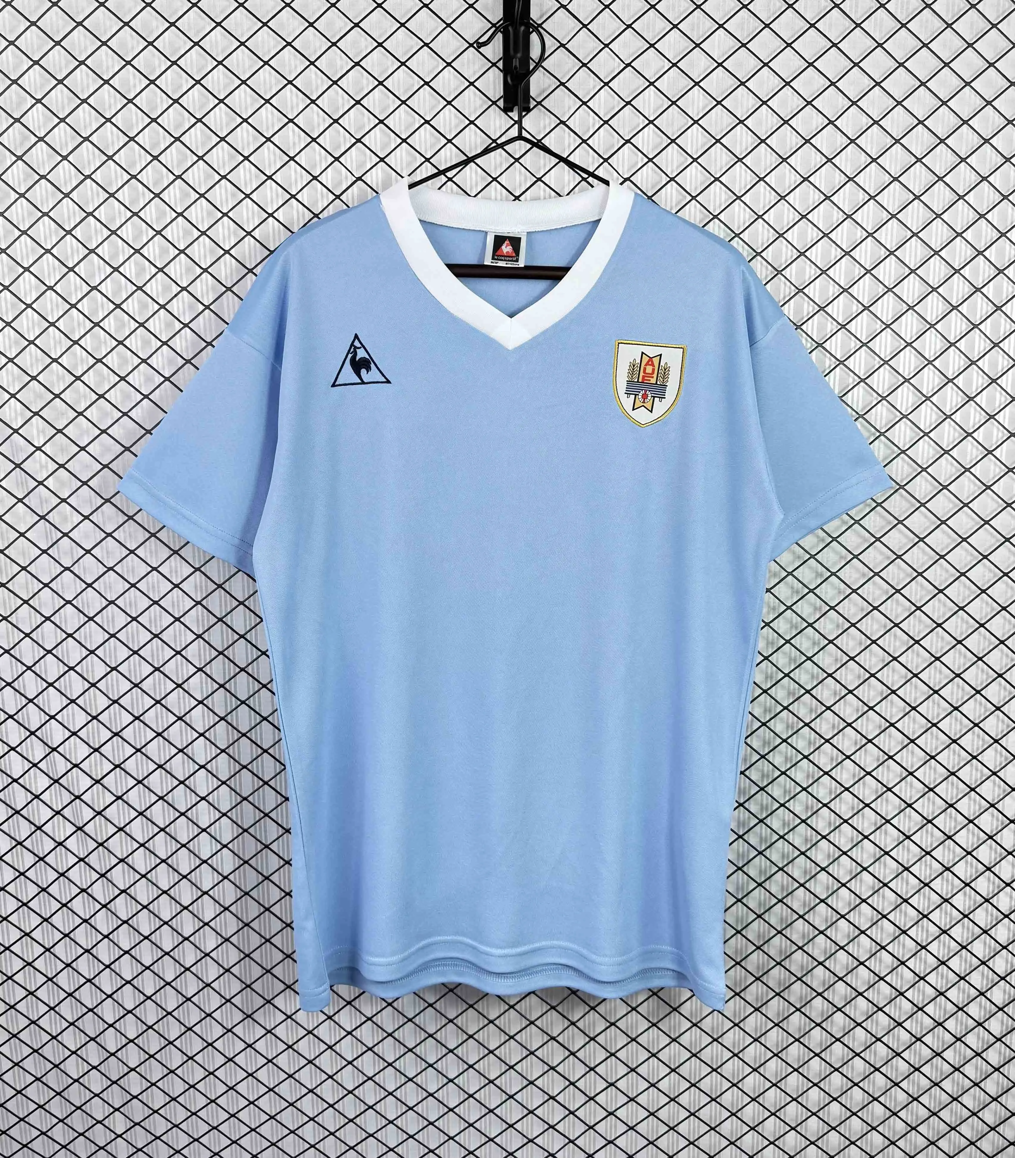 1986 Retro Uruguay Home Football Shirt 1:1 Thai Quality