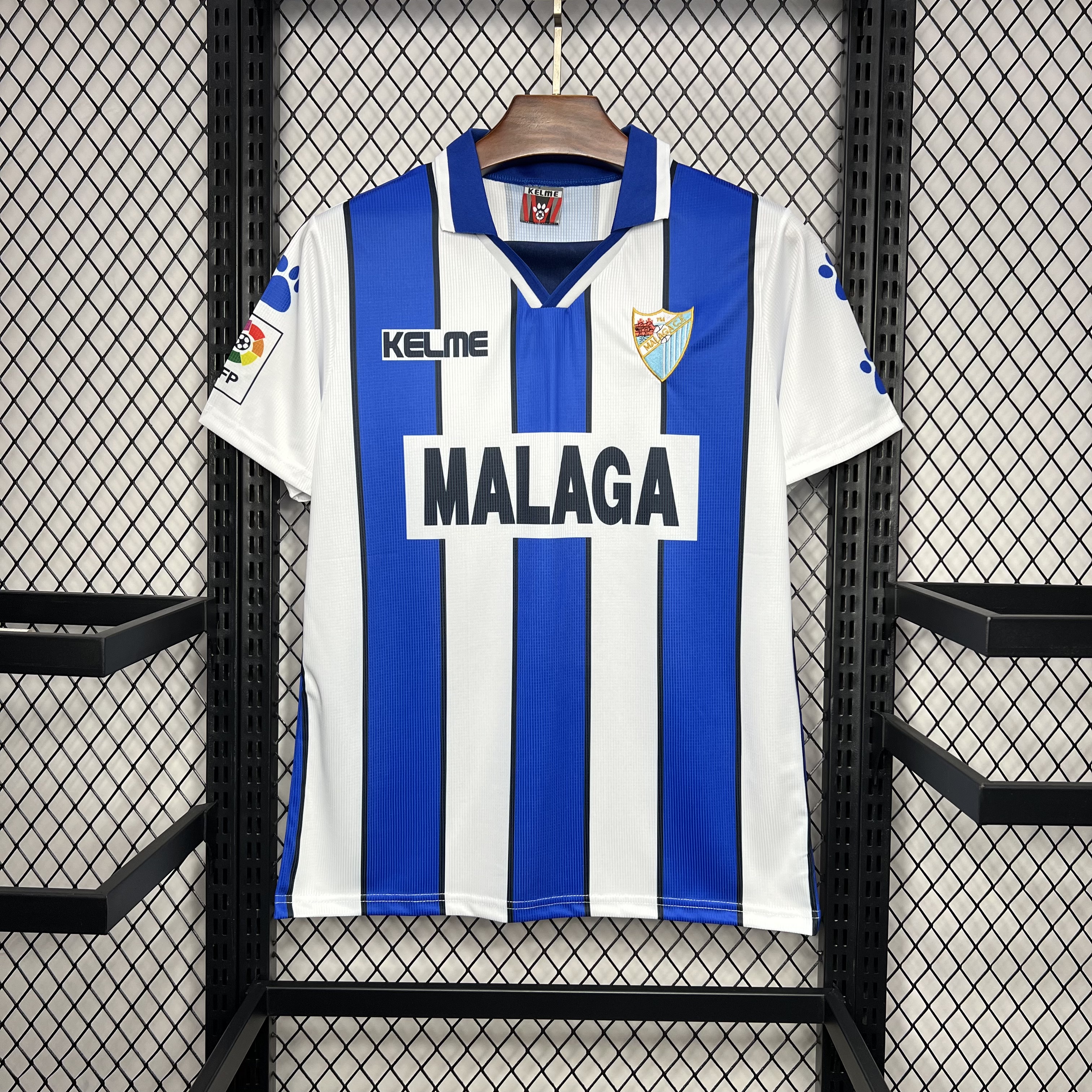 1997/1998 Retro Malaga Home Football Shirt 1:1 Thai Quality