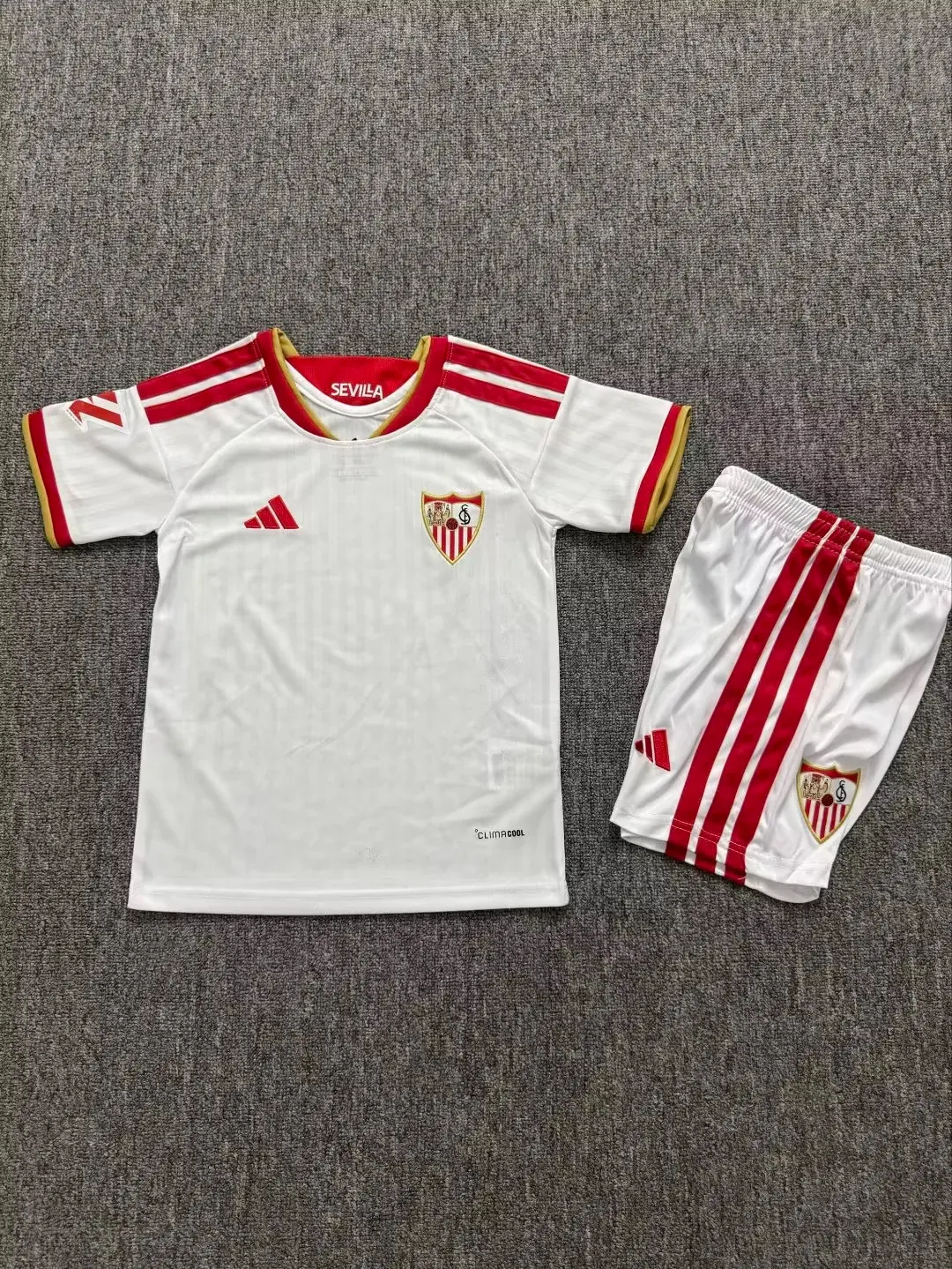 2026/2027 Sevilla Home Football Shirt Kids Size 1:1 Thai Quality