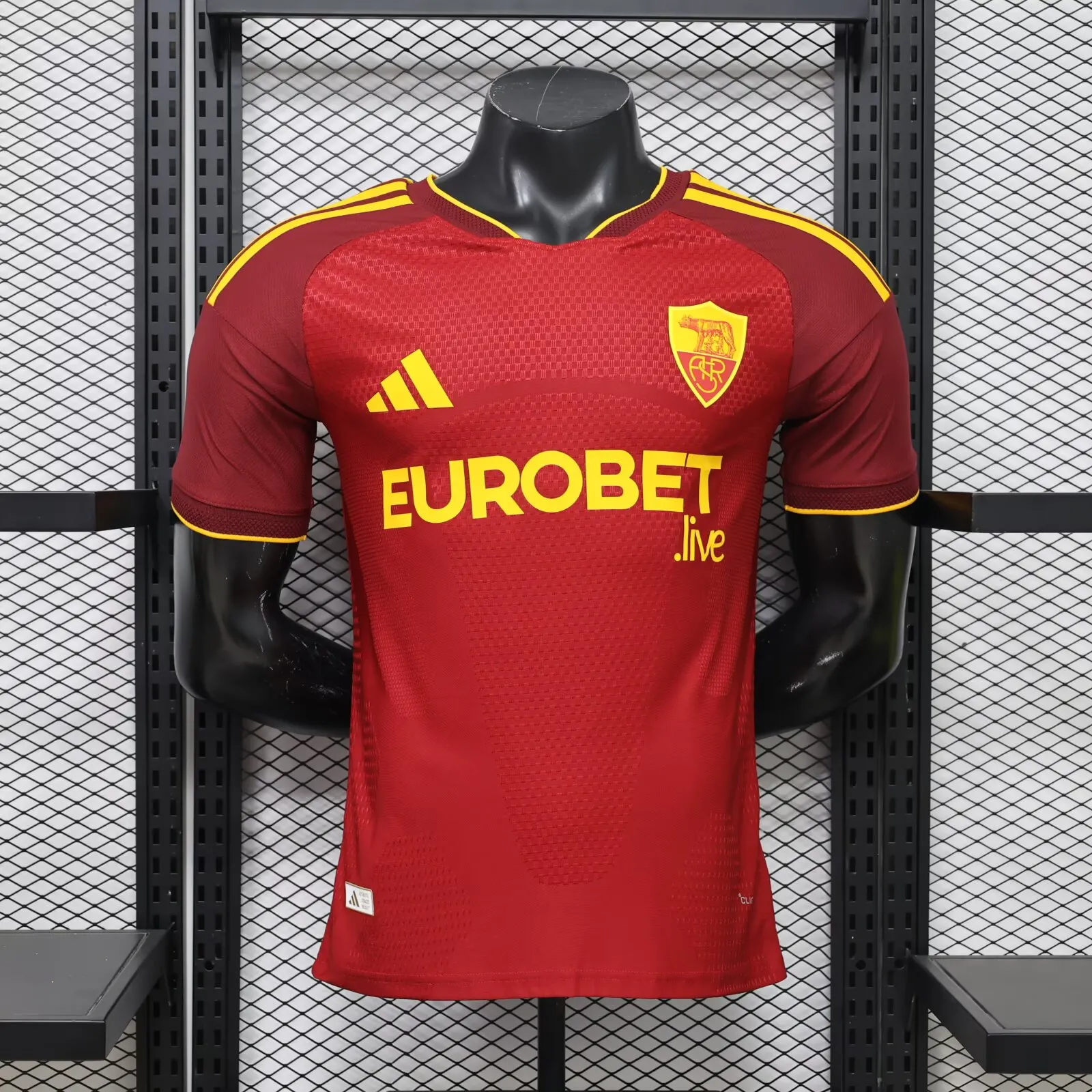 2026/2027 Player Version AS Roma Home Football Shirt 1:1 Thai Quality