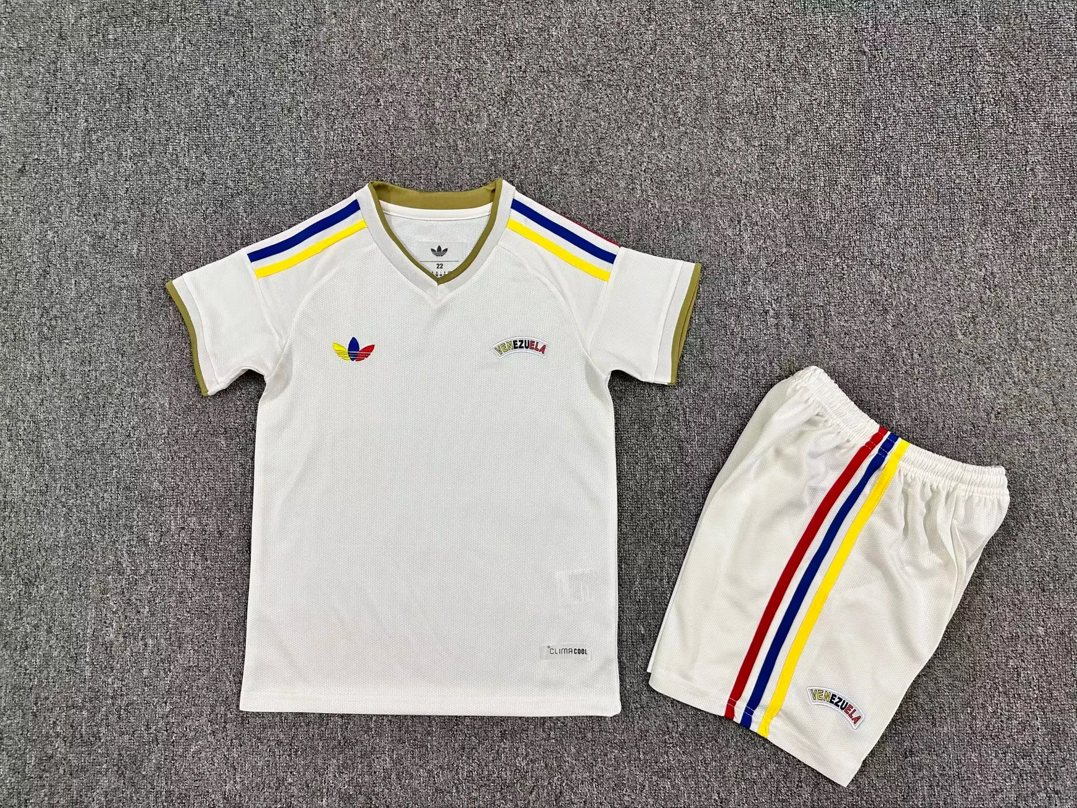 2026 Venezuela Away Football Shirt Kids Size 1:1 Thai Quality