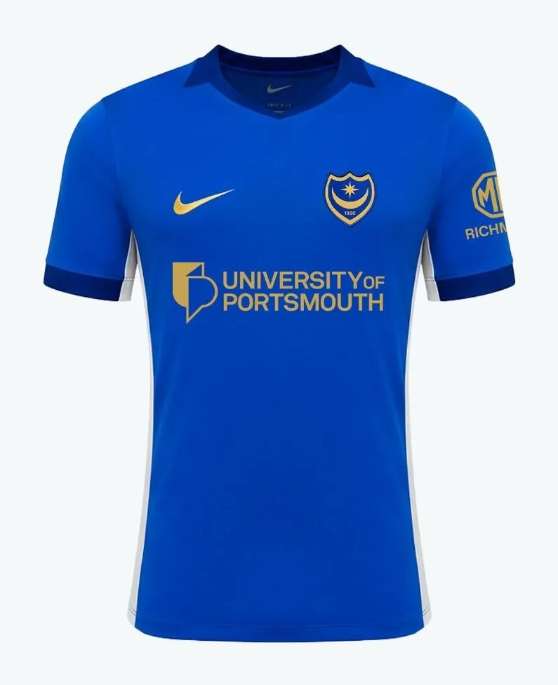 2026/2027 Portsmouth Home Football Shirt 1:1 Thai Quality