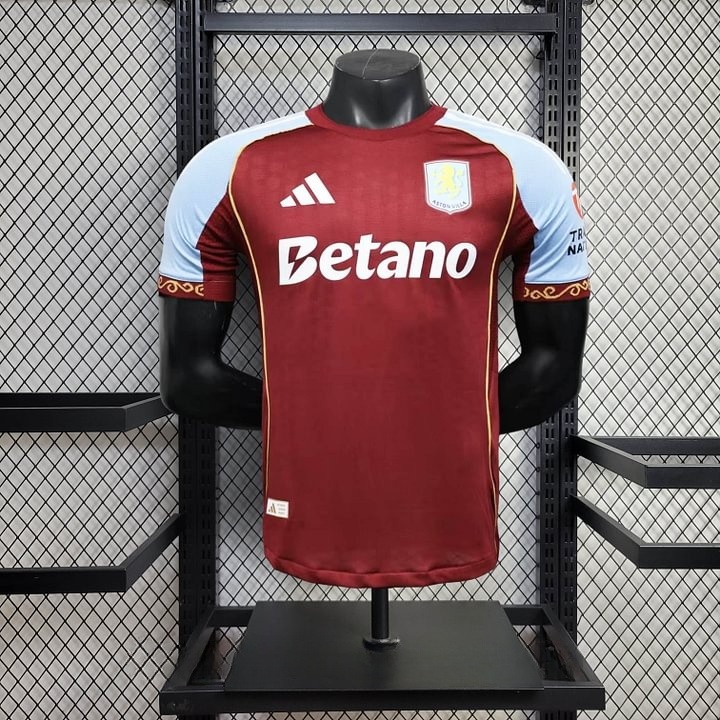 2025/2026 Player Version Aston Villa Home Football Shirt 1:1 Thai Quality