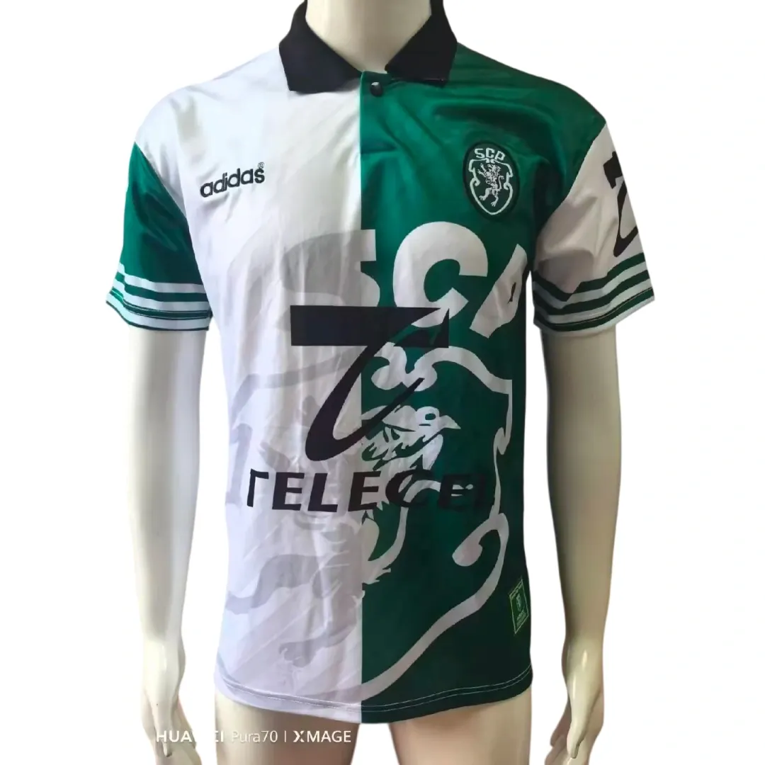 1994/1995 Retro Sporting Football Shirt 1:1 Thai Quality