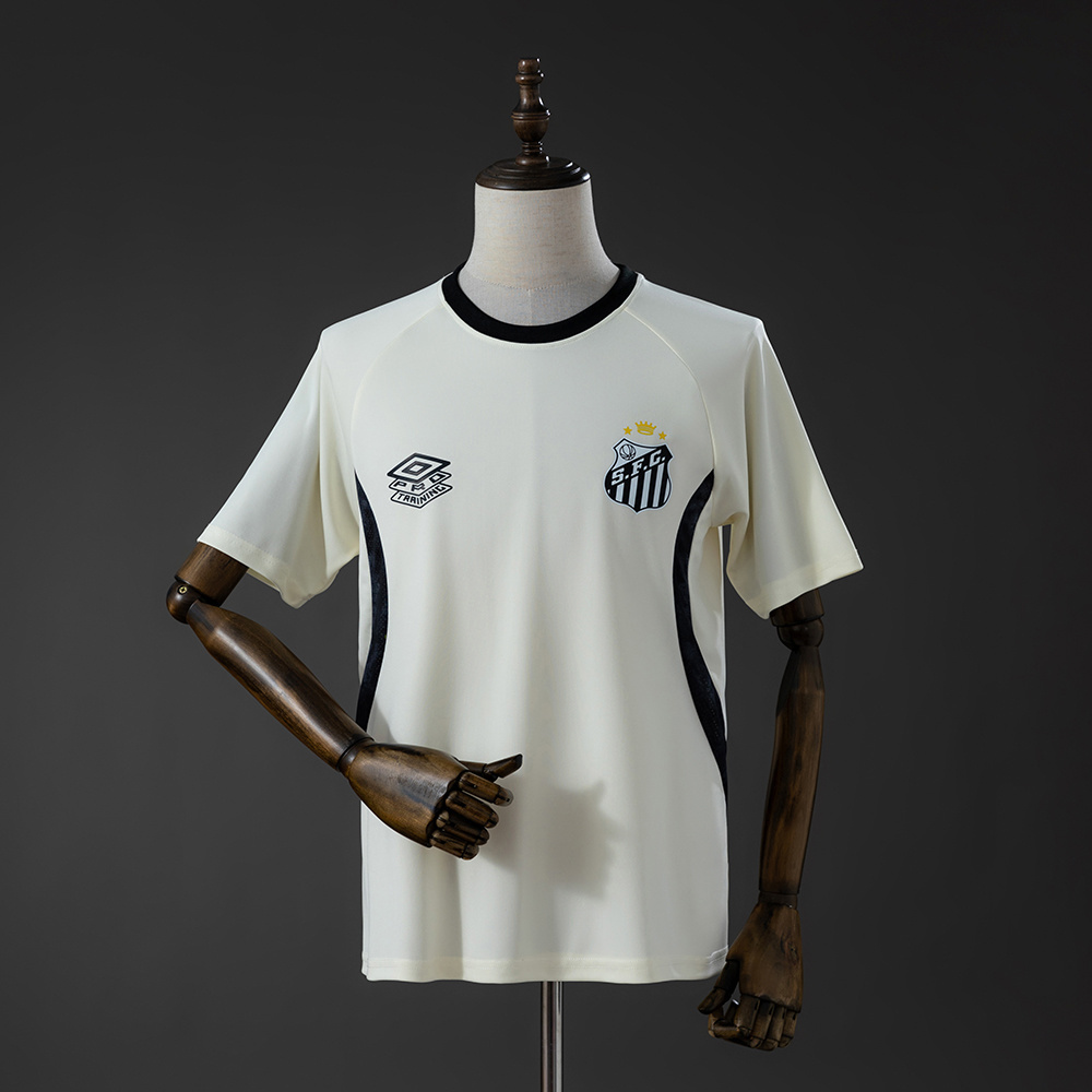 2026/2027 Santos Training Beige Football Shirt 1:1 Thai Quality