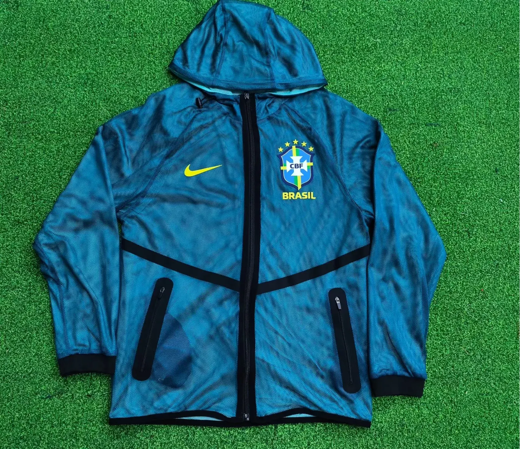 2026 Brazil Stage Outfit Windbreaker Football Shirt